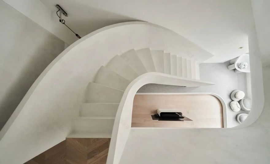 270㎡奶白色豪宅,静谧亲子之家丨北鸥设计-1