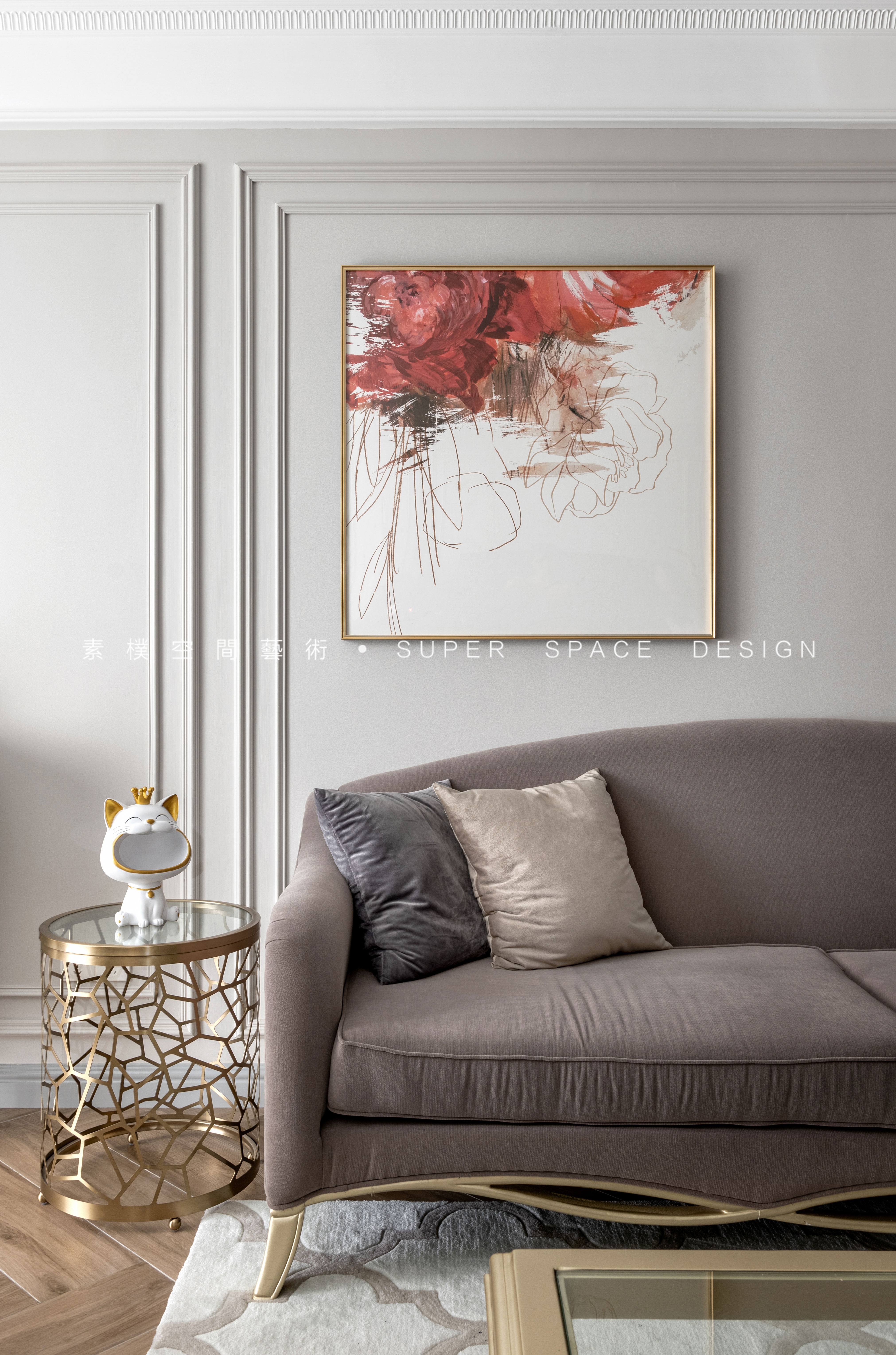 现代美式・古典与潮流,国奥村 77㎡舒适生活空间丨素朴设计.朱虹,素朴肆月软装.大王-34