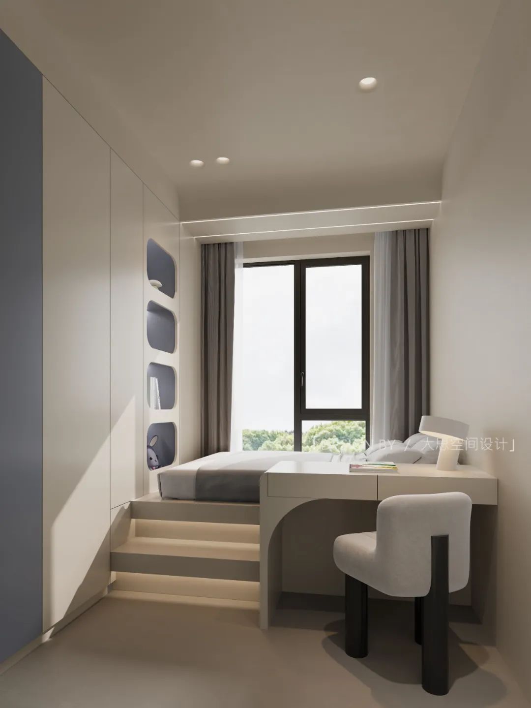 洺悦府静谧住宅丨大思设计-41