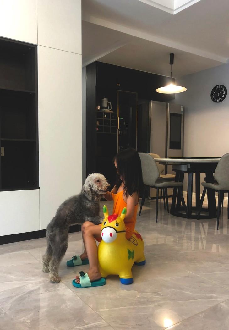 五口之家厨房改造,小餐厅变大圆桌-12