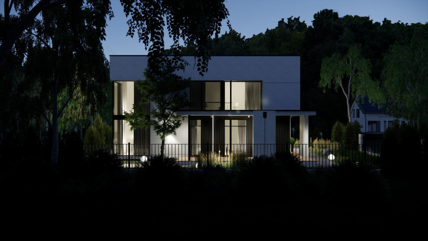 现代简约风白色住宅丨拉脱维亚丨Den Talovyra-42