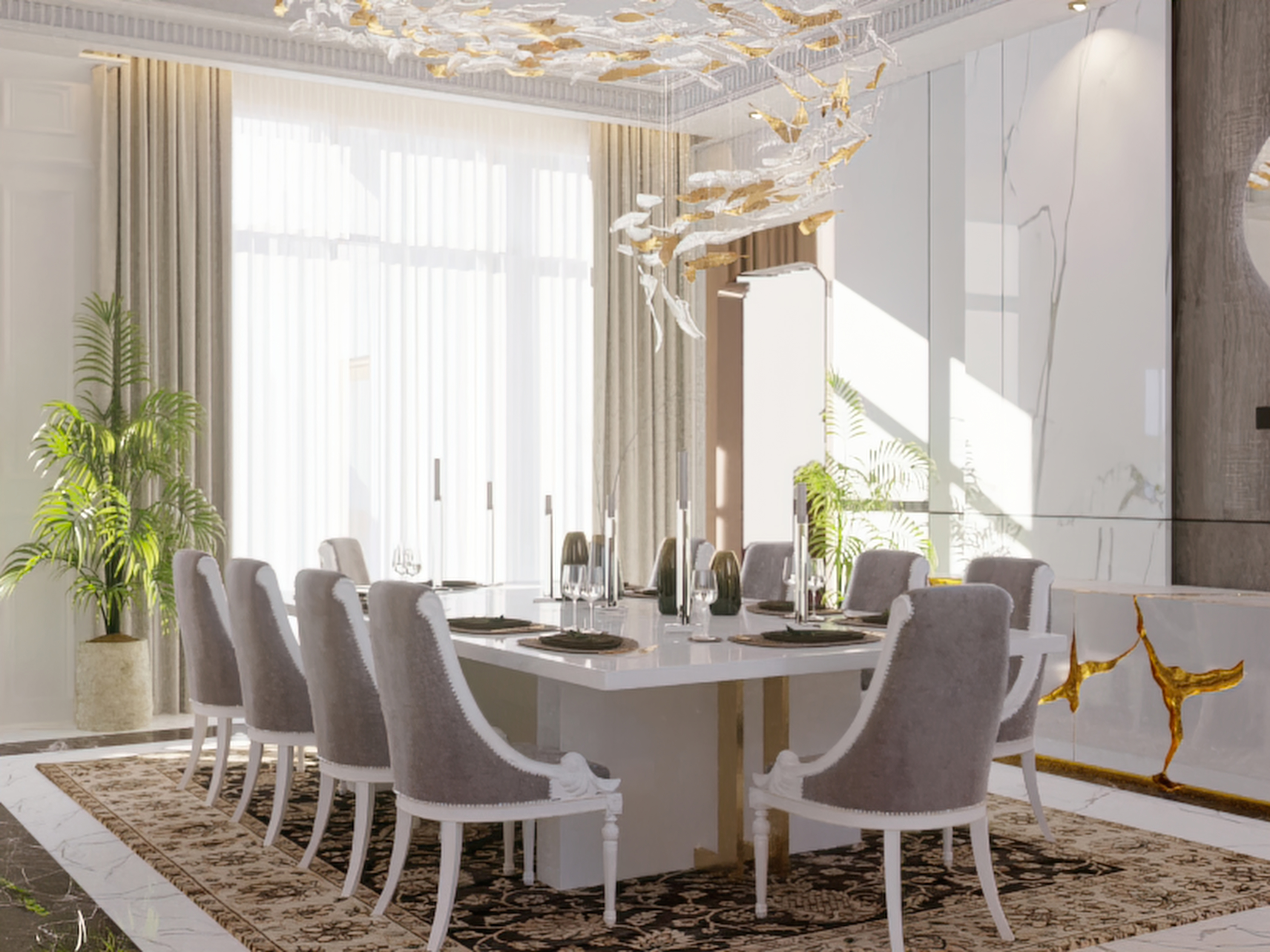 Dining room interior design-6