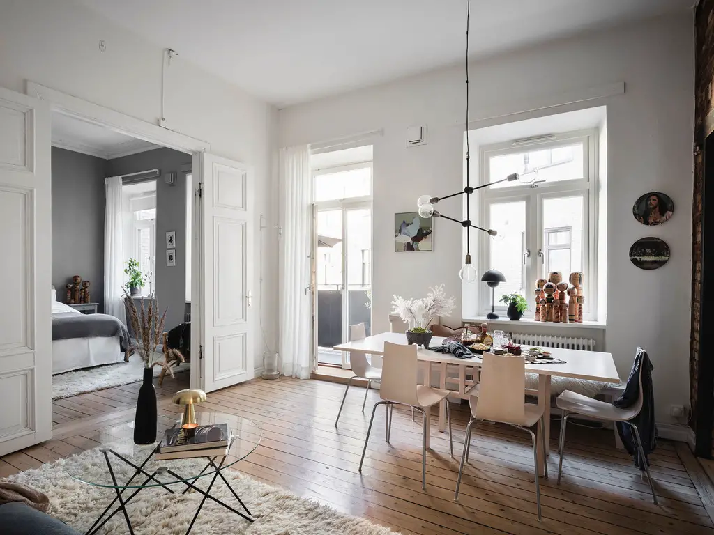 1898 年瑞典建筑的宁静城市公寓-5