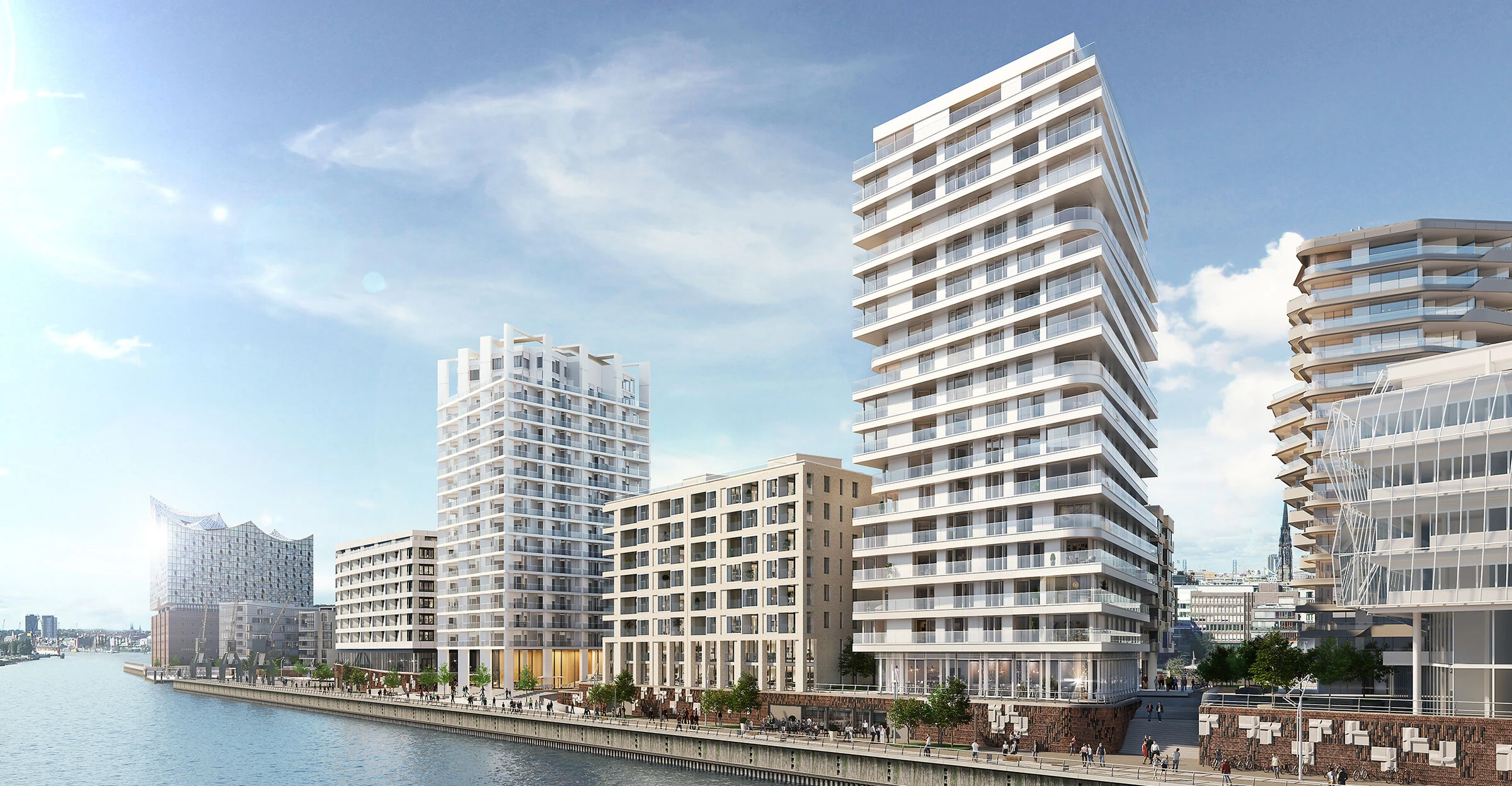 汉堡港口城市住宅塔楼 FIFTYNINE丨德国汉堡丨Hadi Teherani AG-11