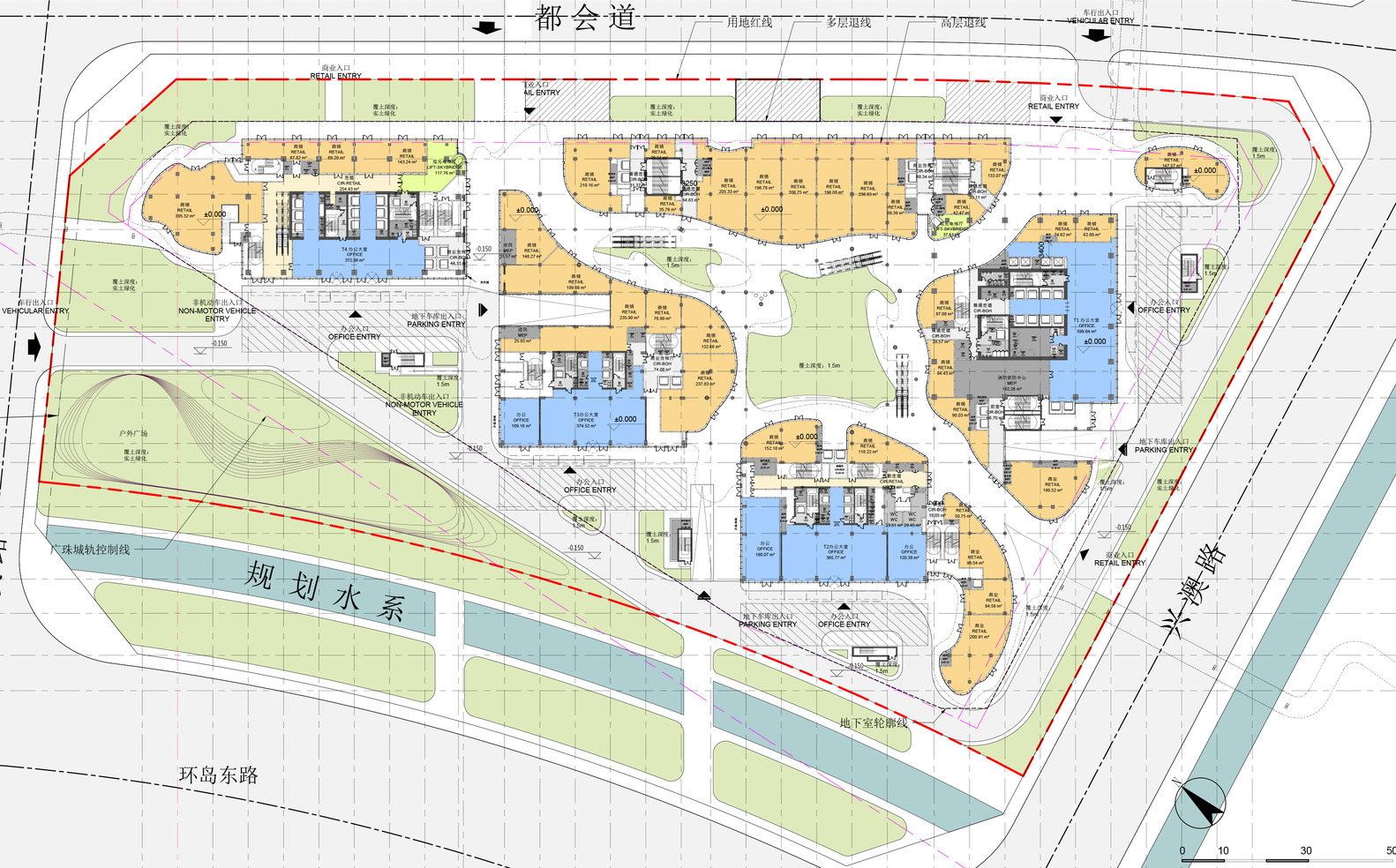 横琴铁建广场丨中国珠海丨Aedas-25