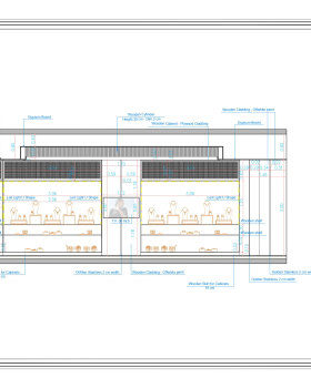 Shop Drawings of jewelry shop in Elothaim mall at KSA