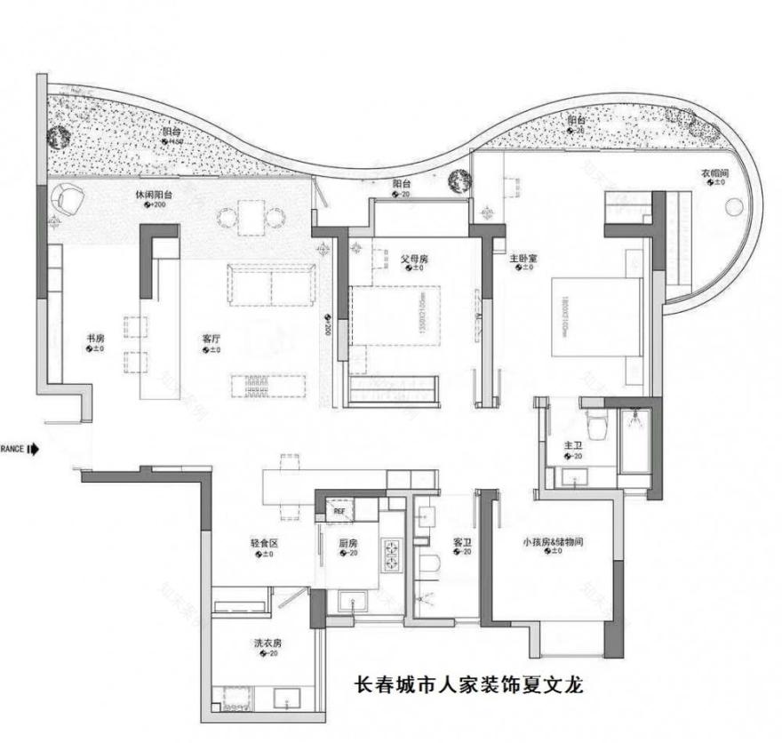 长春城市人家夏文龙分享现代简约风格设计-10