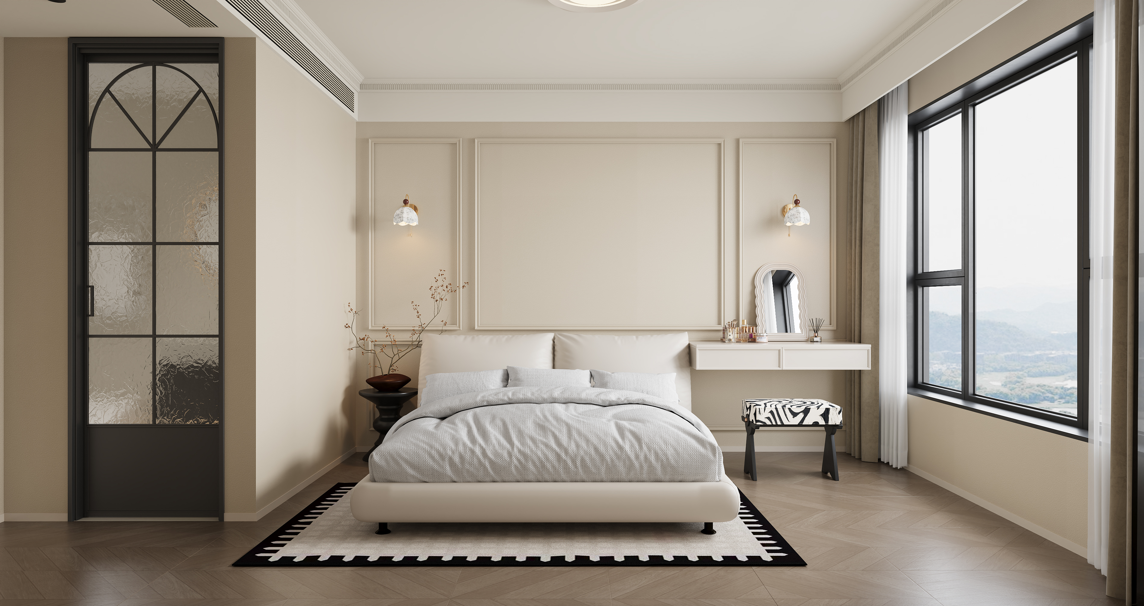 现代轻法式全屋装修-10