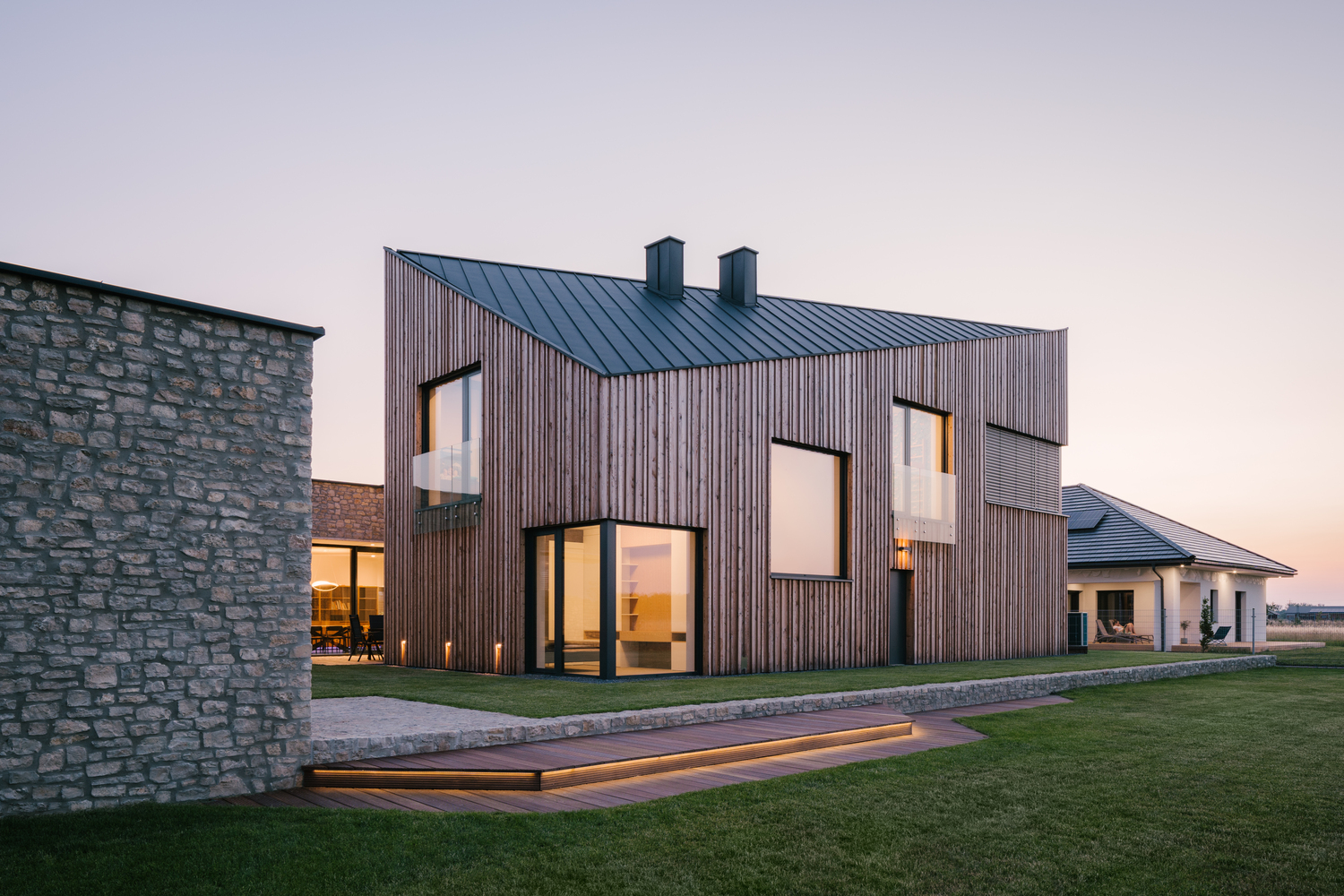 波兰田野中的和谐共生建筑丨波兰波莱丨Staruń Wanik Architects-27