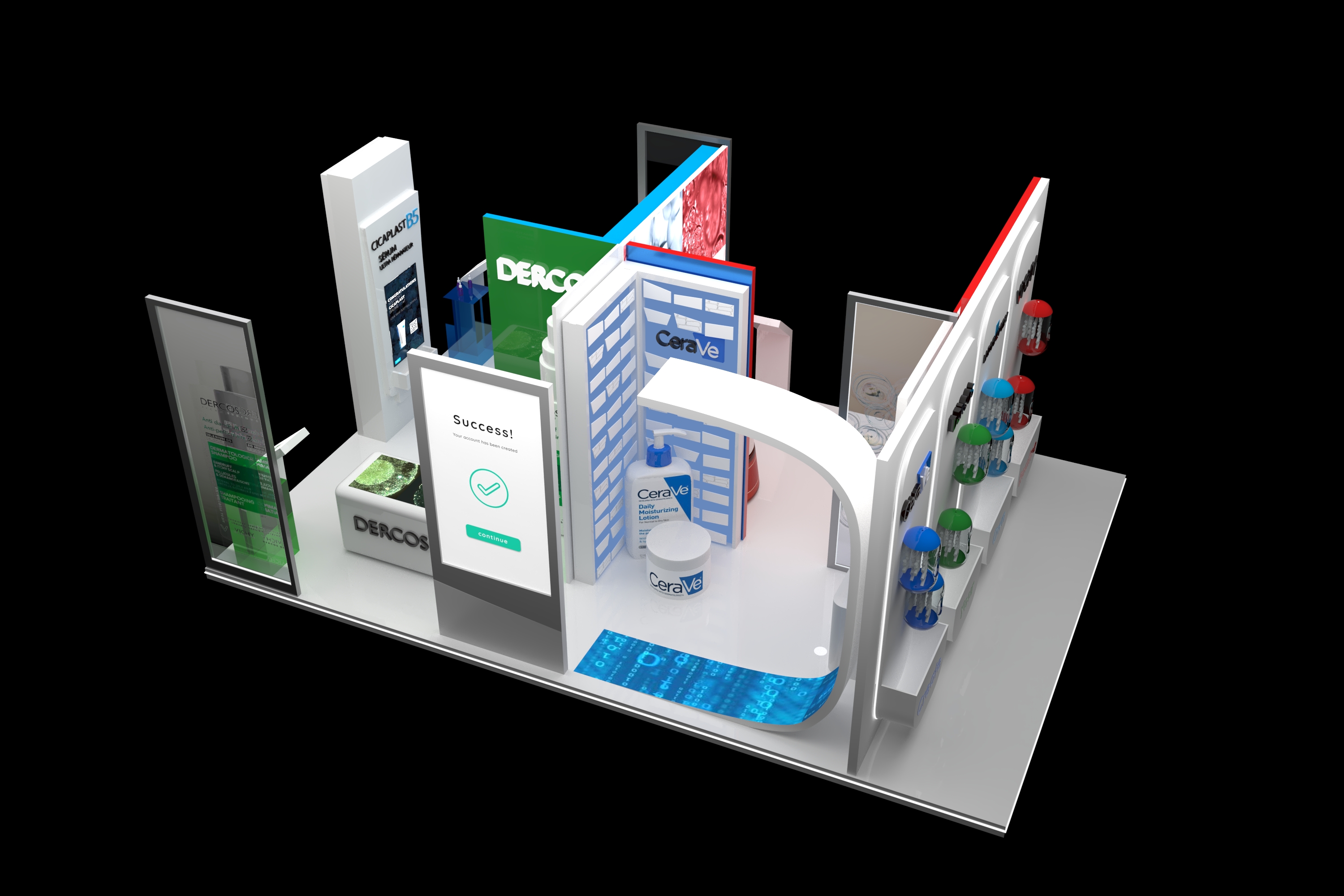 L'OREAL dermatological beauty booth proposal-10