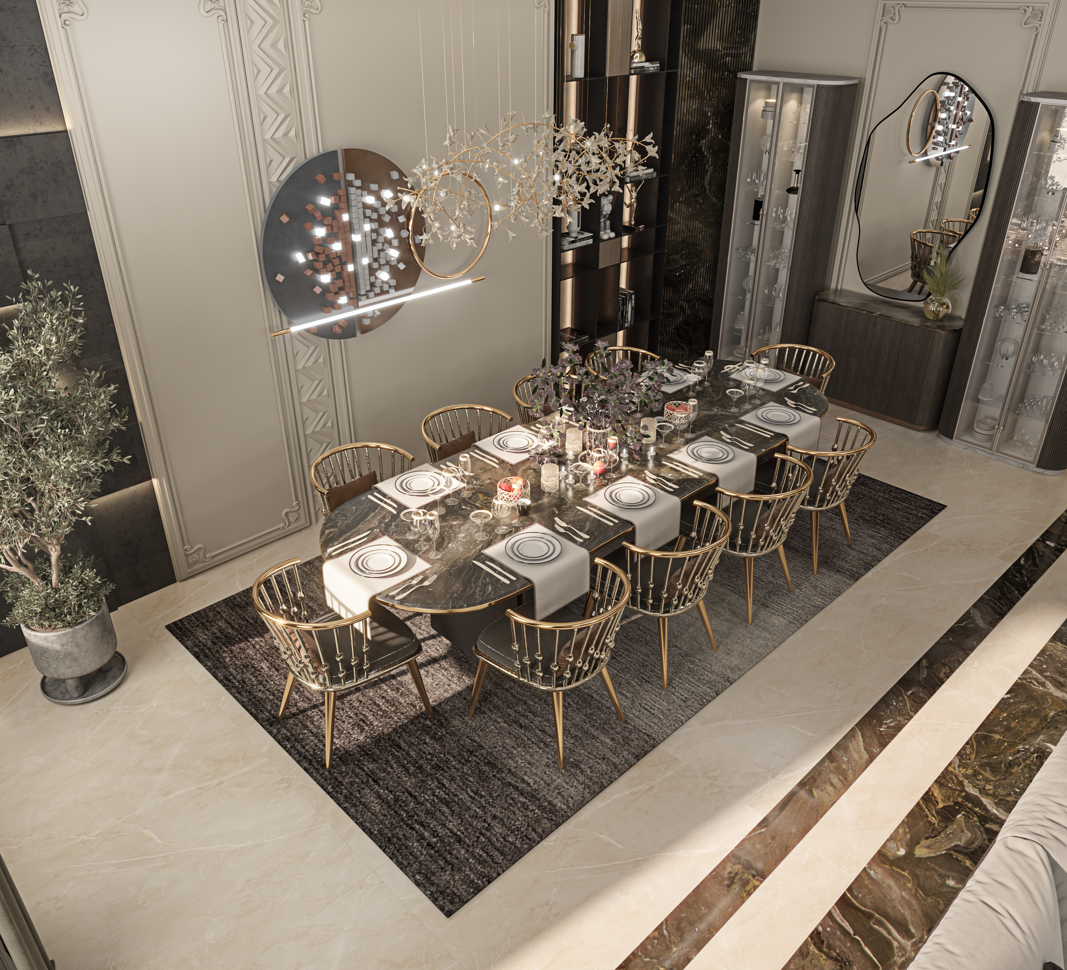 现代接待室设计丨埃及丨CUBICS 工程办公室-13