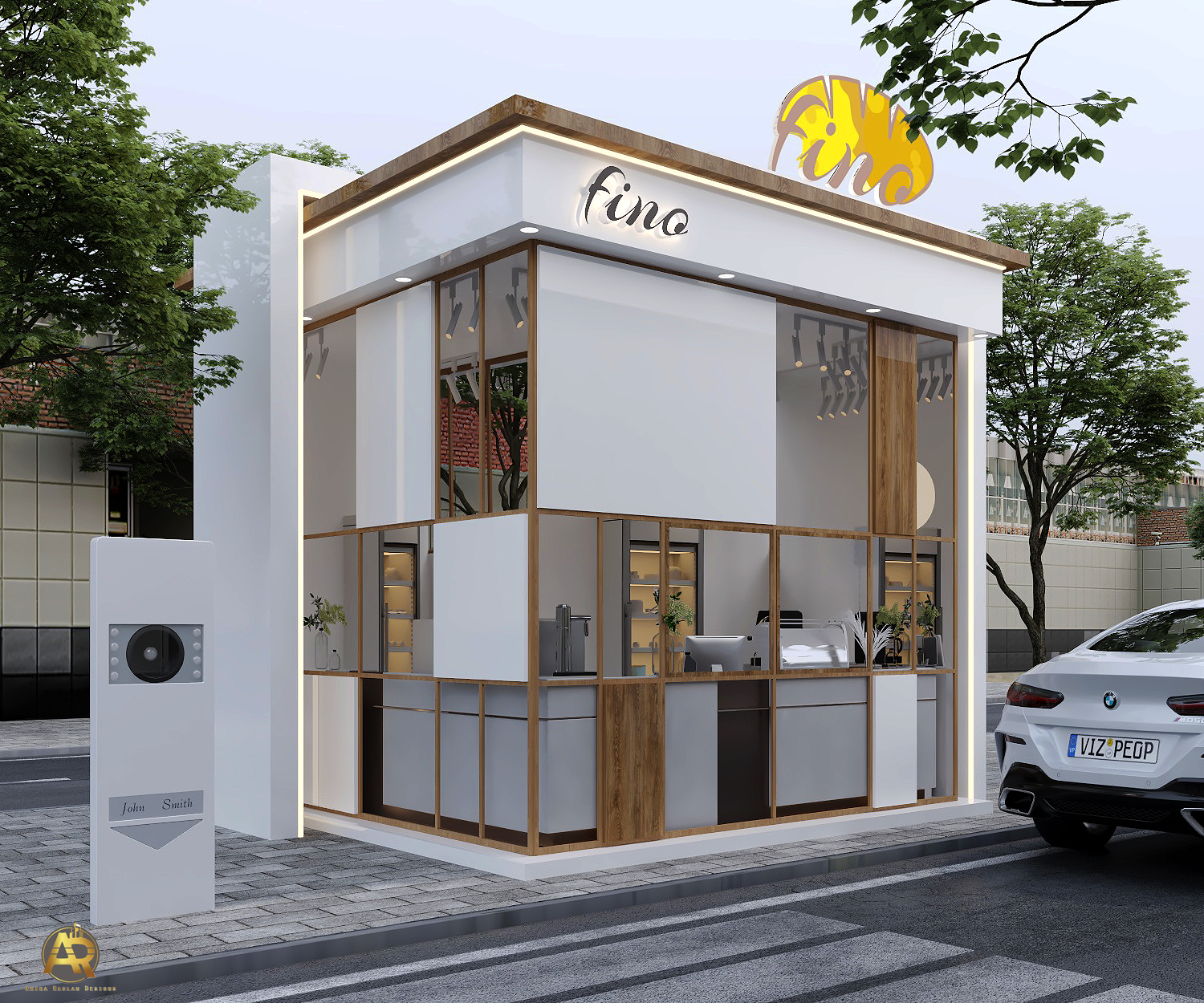 菲诺得来速咖啡店丨Amira Raslan-8