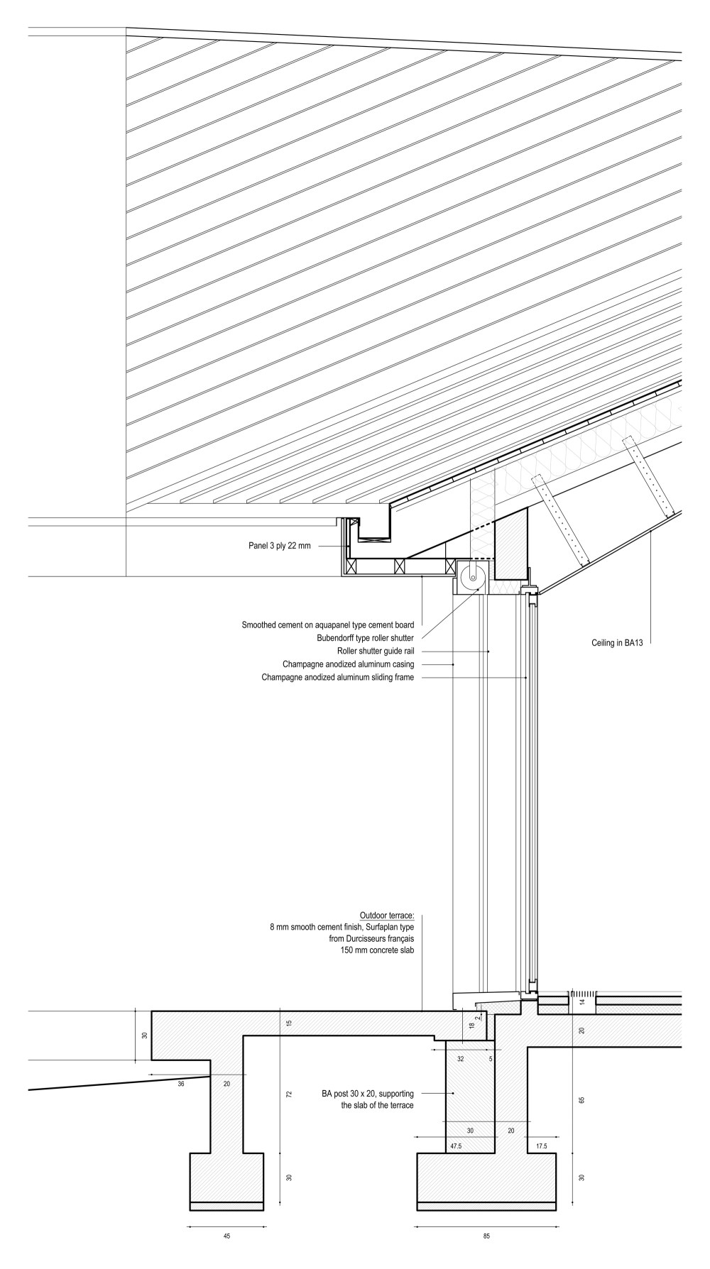 法国 V 字住宅 | 嵌入林间的自然几何空间-35