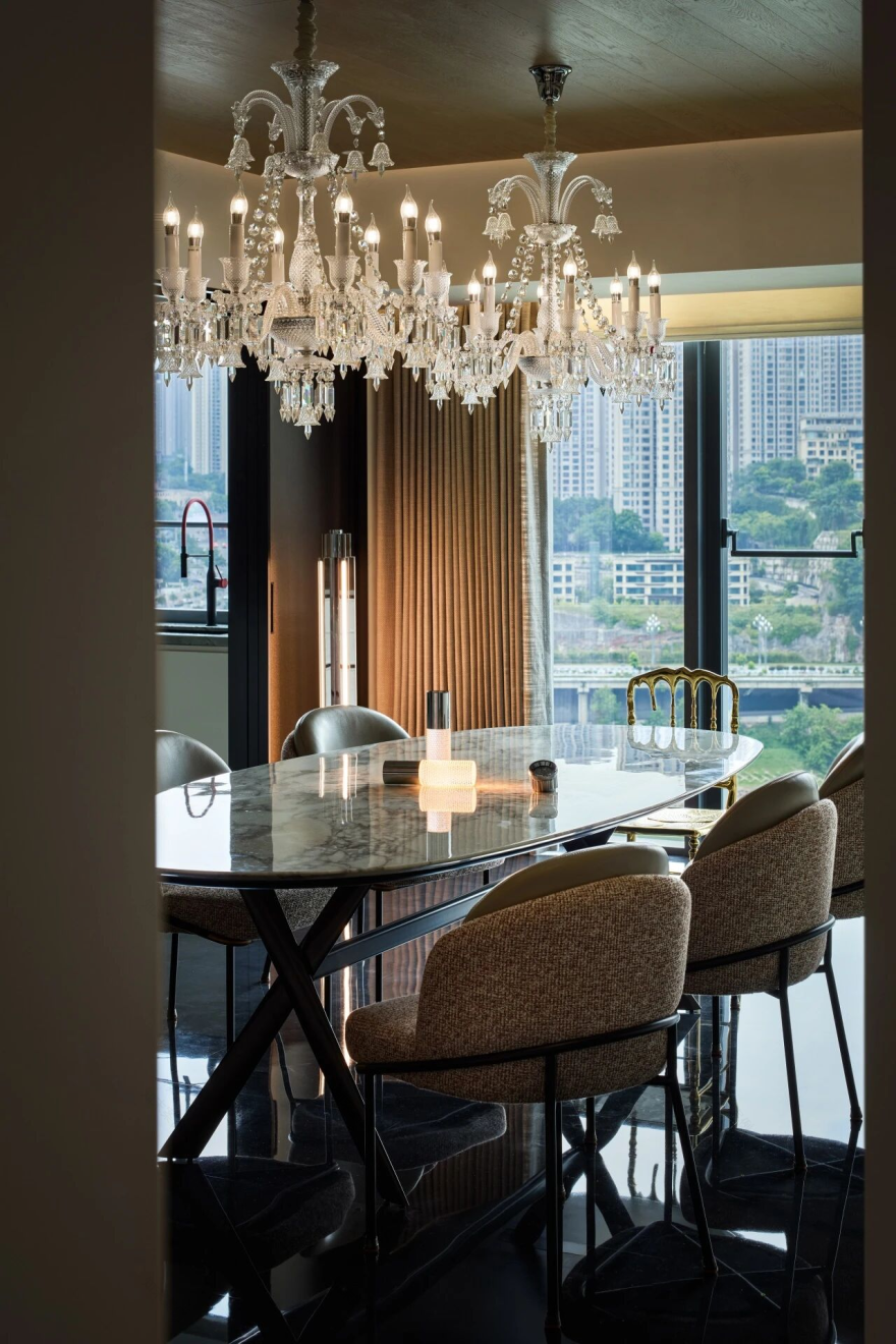 锦绣滨江双层豪宅丨中国重庆丨纳物凡璞空间设计-36