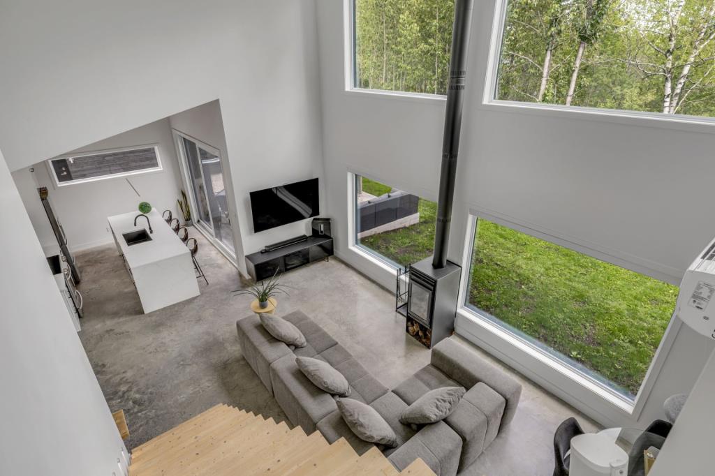 Lac  Sergent地区优质住宅丨加拿大魁北克丨Joli Joli Design-15