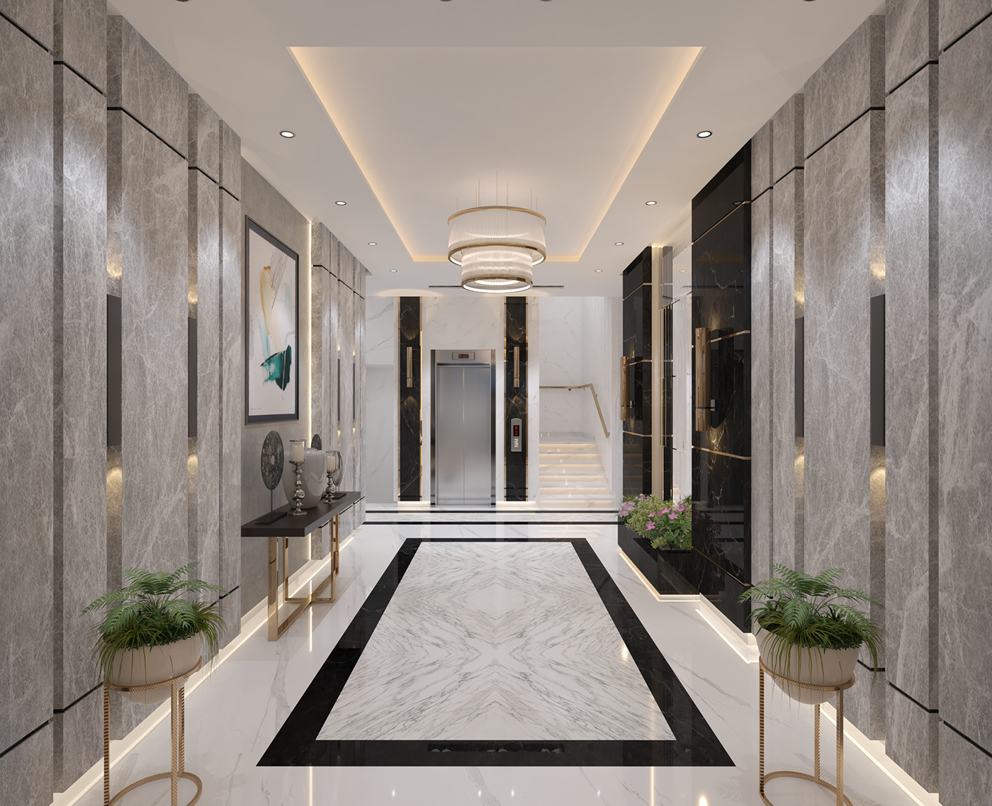 Anastasiya Gushchina丨公寓建筑丨Residential Building - Entrance-4