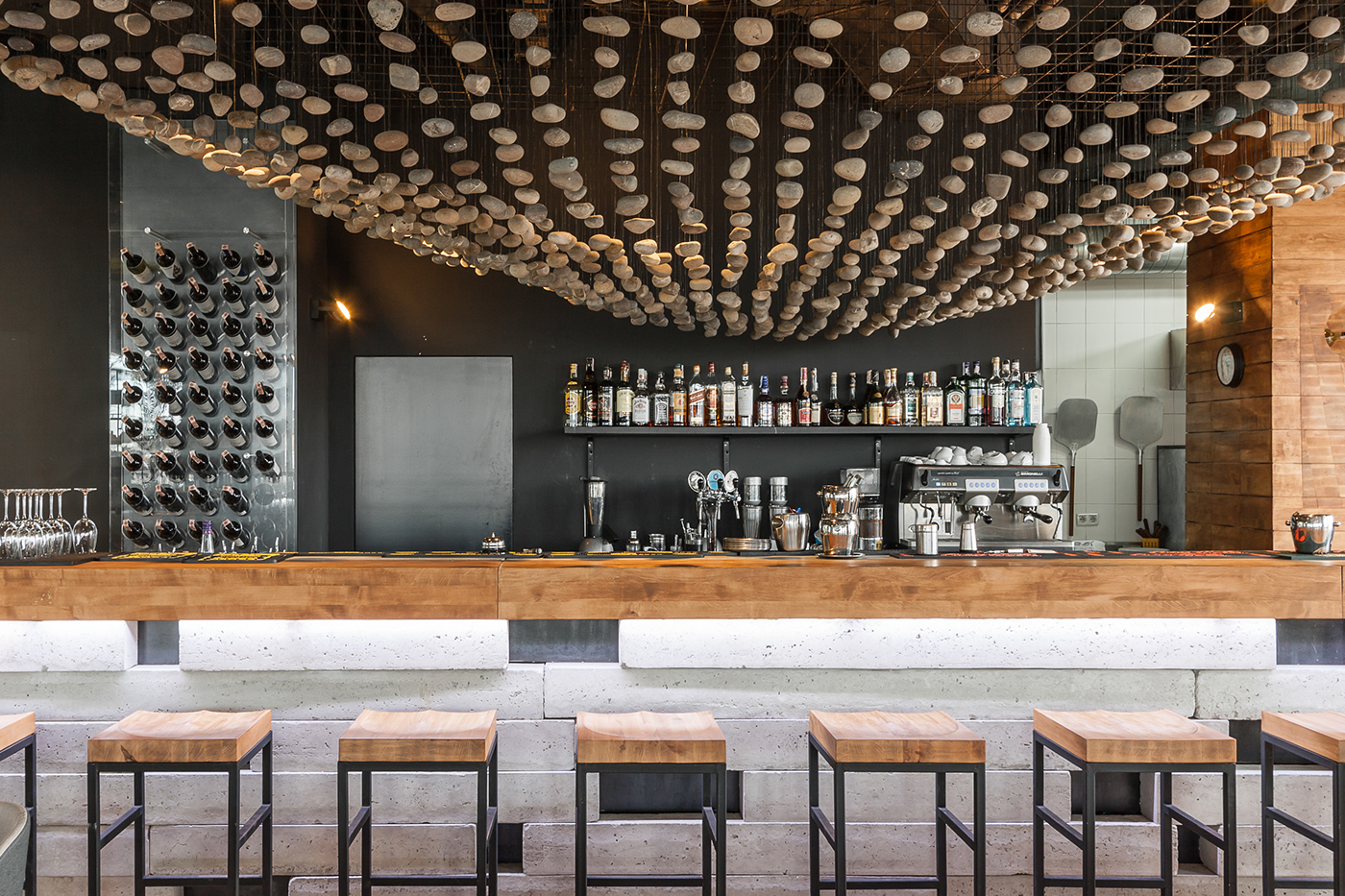 乌克兰 Dnepr 市 250 平米西餐厅设计-13