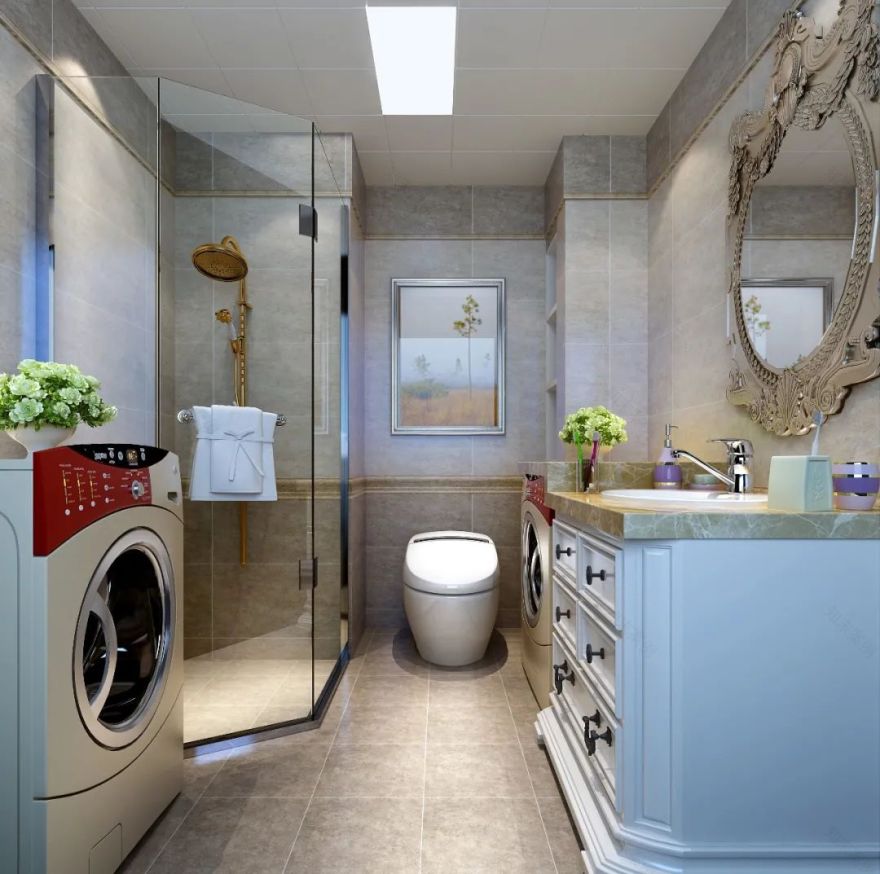 春荫园 140㎡简约美式风丨李垚设计师-38