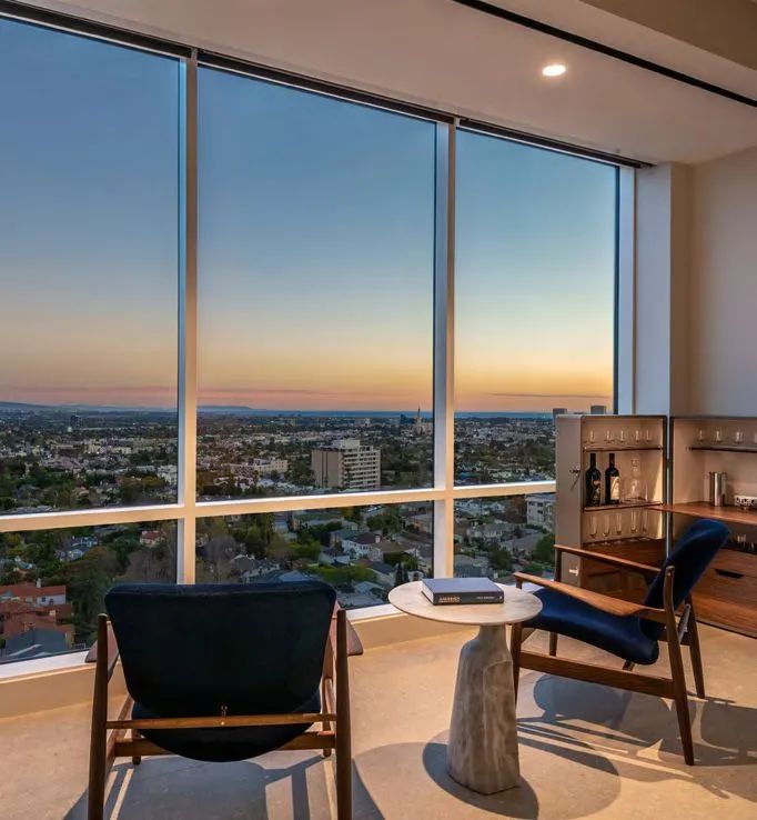 The Weeknd 的 763㎡现代奢华大平层丨美国洛杉矶丨Plum Interiors 负责人 Lisa Garriss-43