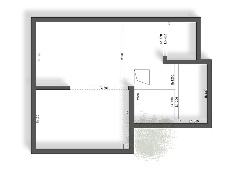 奶油风复式住宅丨中国滁州丨飞墨设计组-84