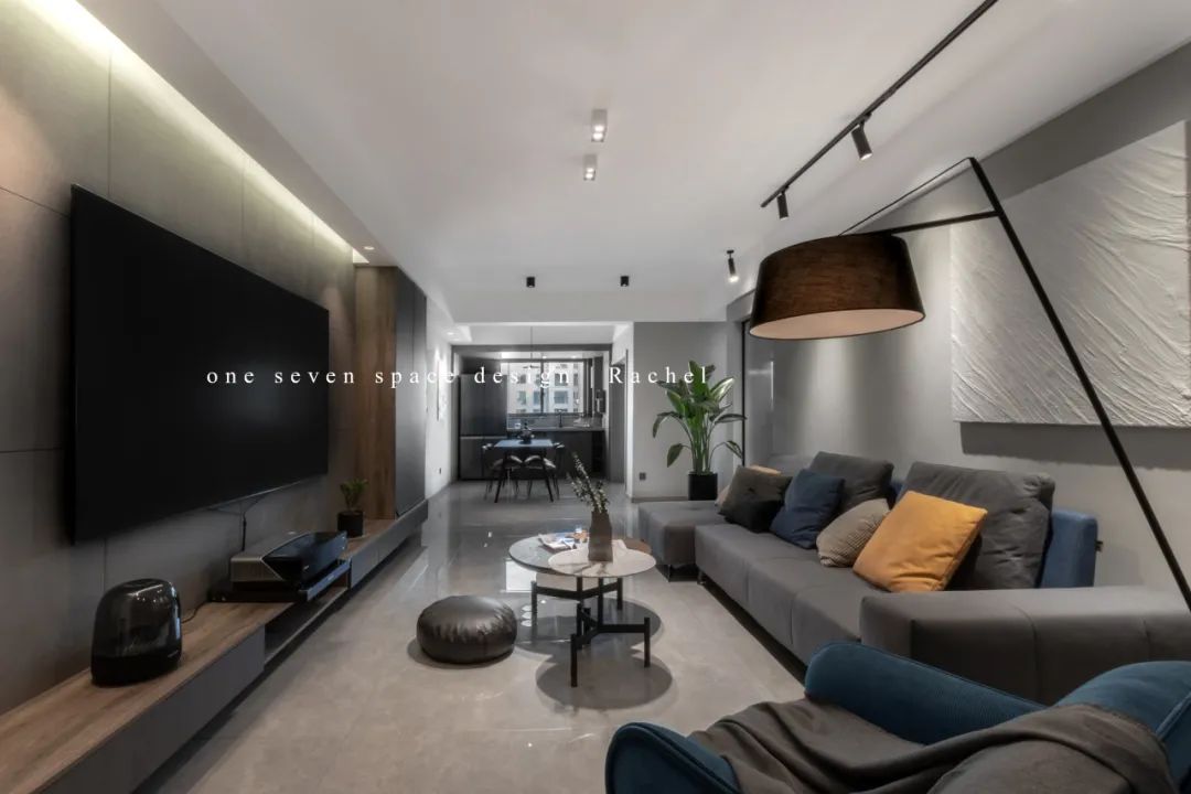 流淌岁月 · 港府四期现代家居设计丨one seven space design-31