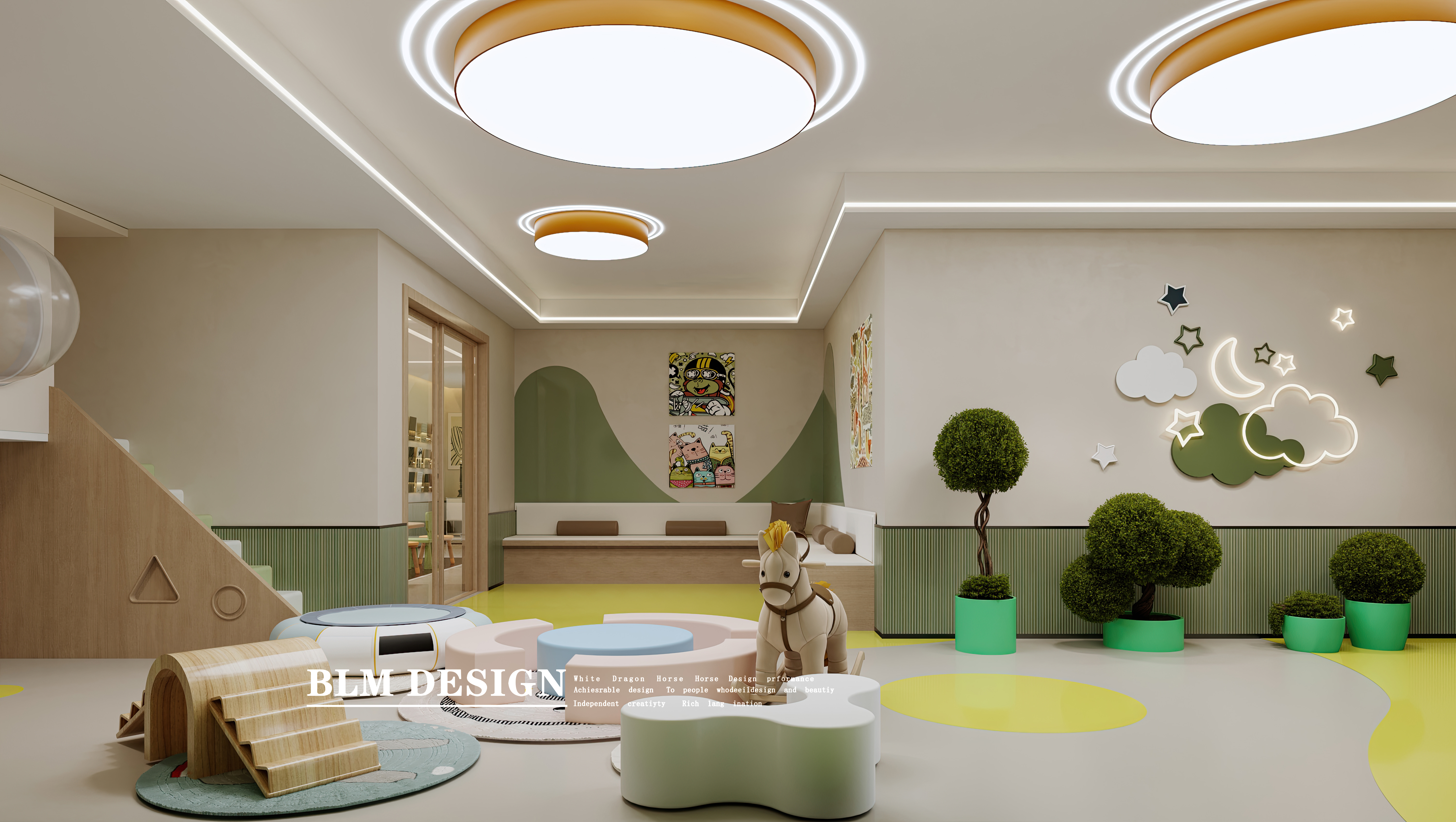 文化活动中心-白龙马效果图-2