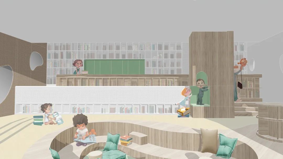 重庆豌豆种子绘本馆——复合审美与实用性的完美结合-54