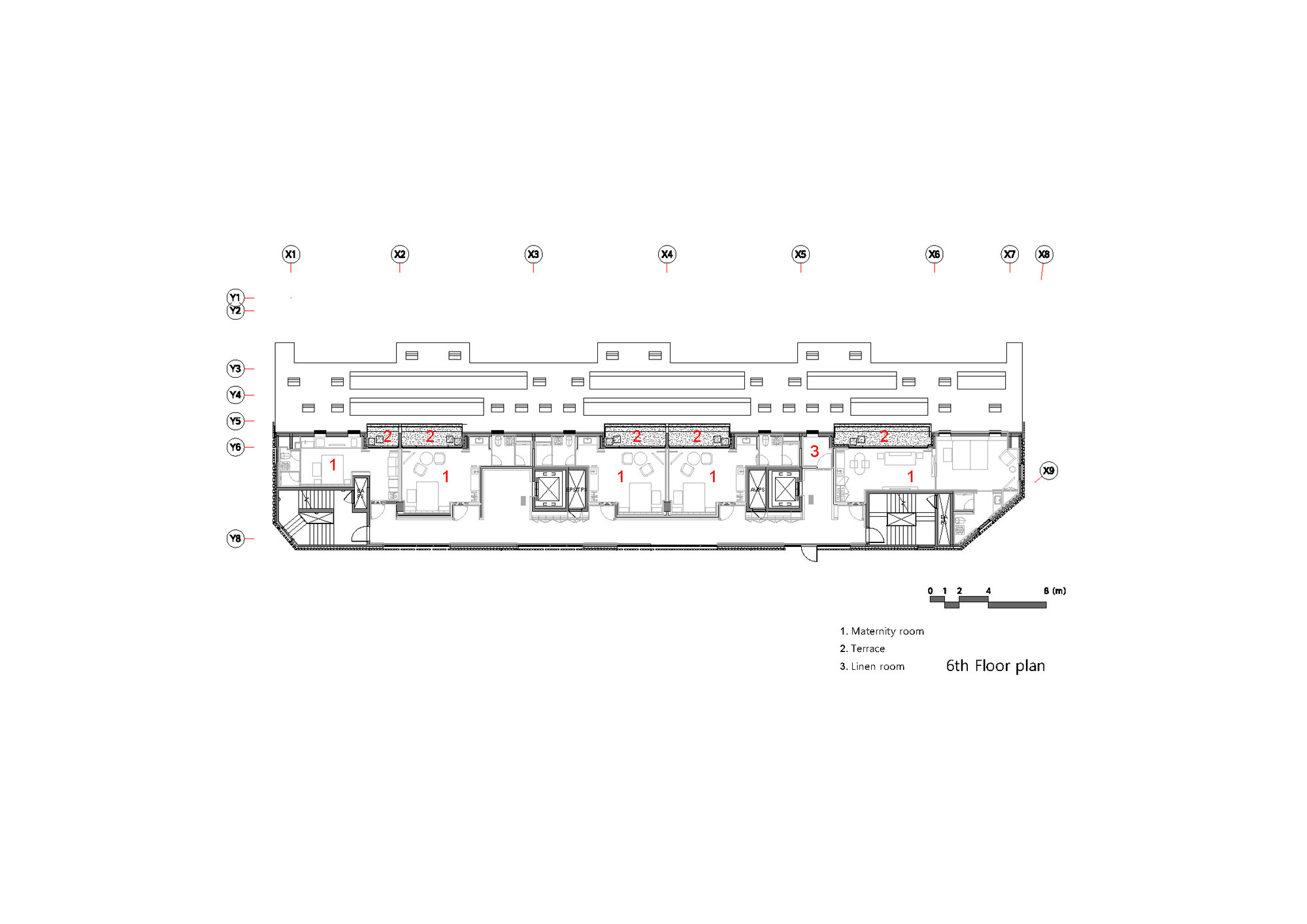 MizMedi DEAR'ONE 产后护理中心丨韩国首尔丨yeonhan architects-51