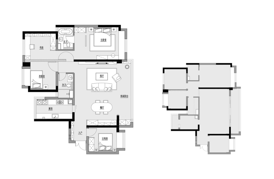 黑白圆舞曲 · 成都金牛区精致酷家居设计丨中国成都丨清羽设计-15