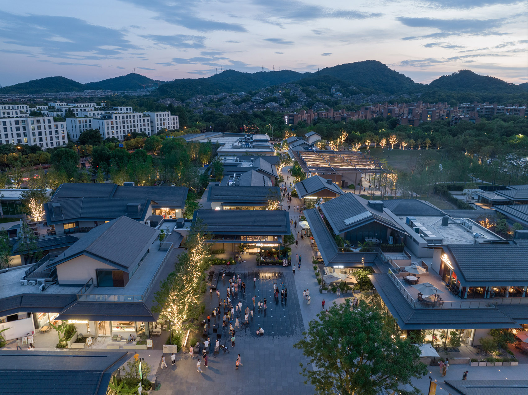 玉鸟集商业街丨中国杭州丨青墨设计-22