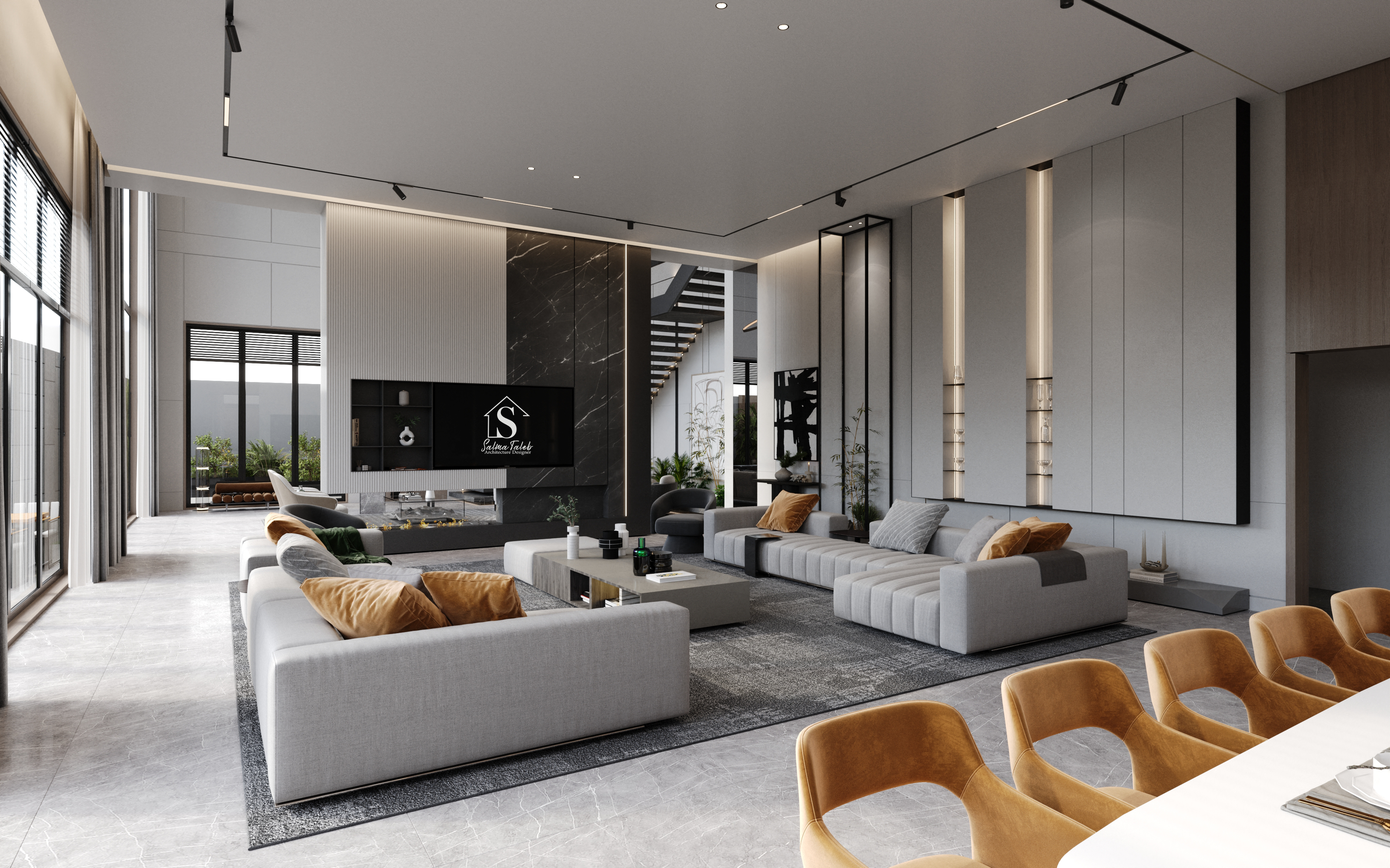 豪华现代（开放式大厅）-7