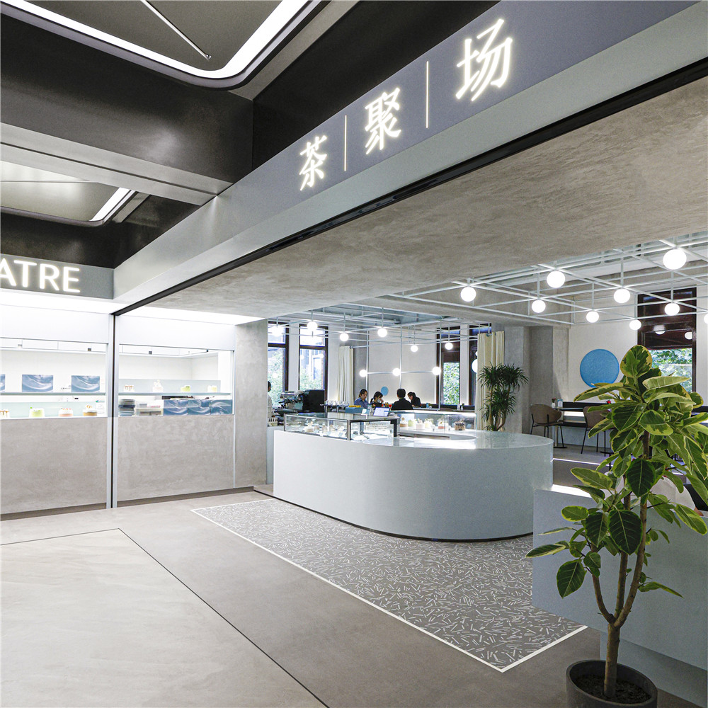 茶聚场上海中环广场店室内设计丨中国上海丨RAMOPRIMO-2