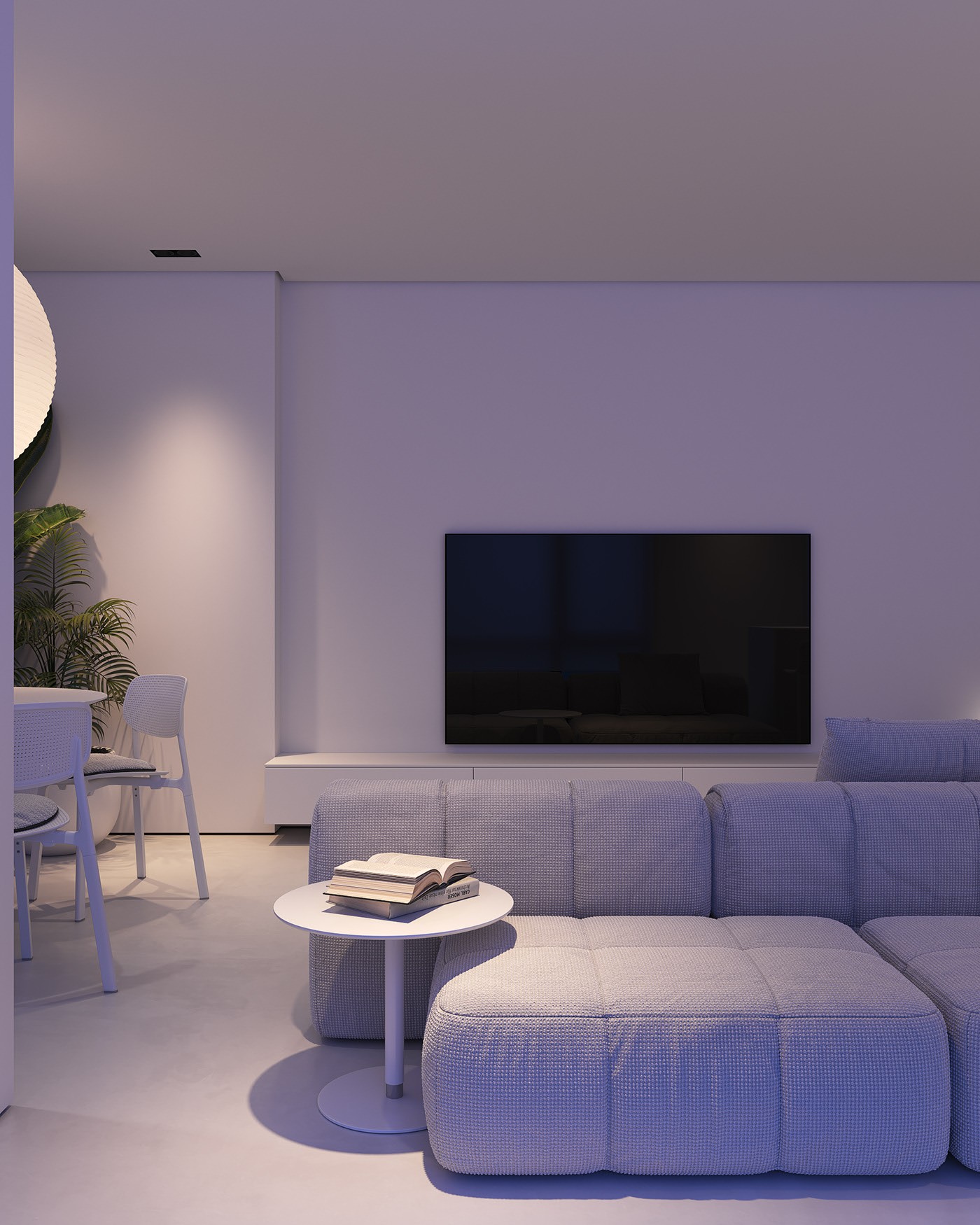 白色系简约风住宅设计 至简至美！-4