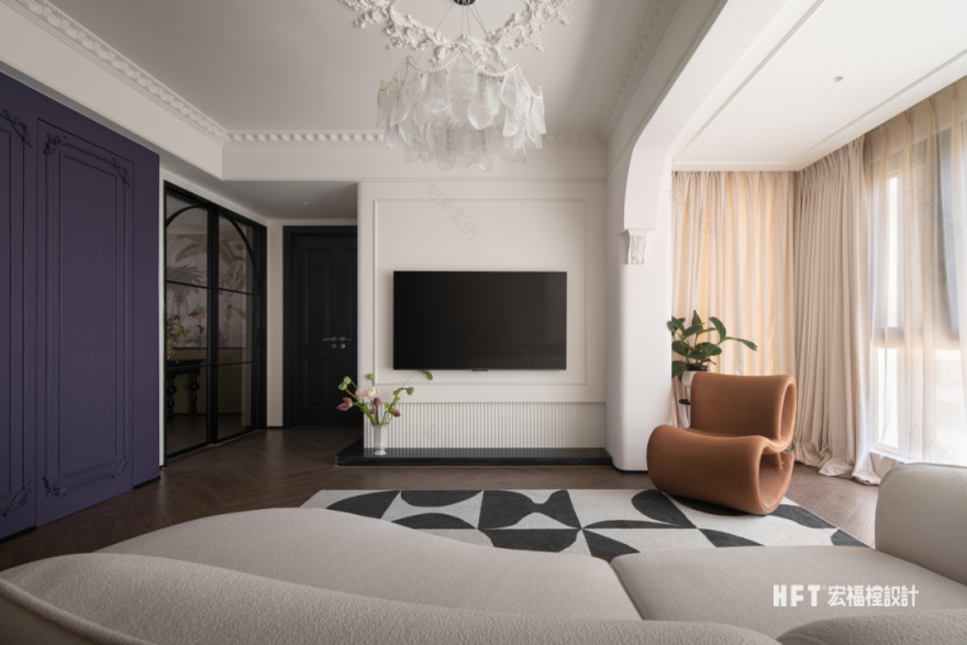 140㎡浪漫法式,化bug为highlight,激发对生活的感知 | 宏福樘设计-25