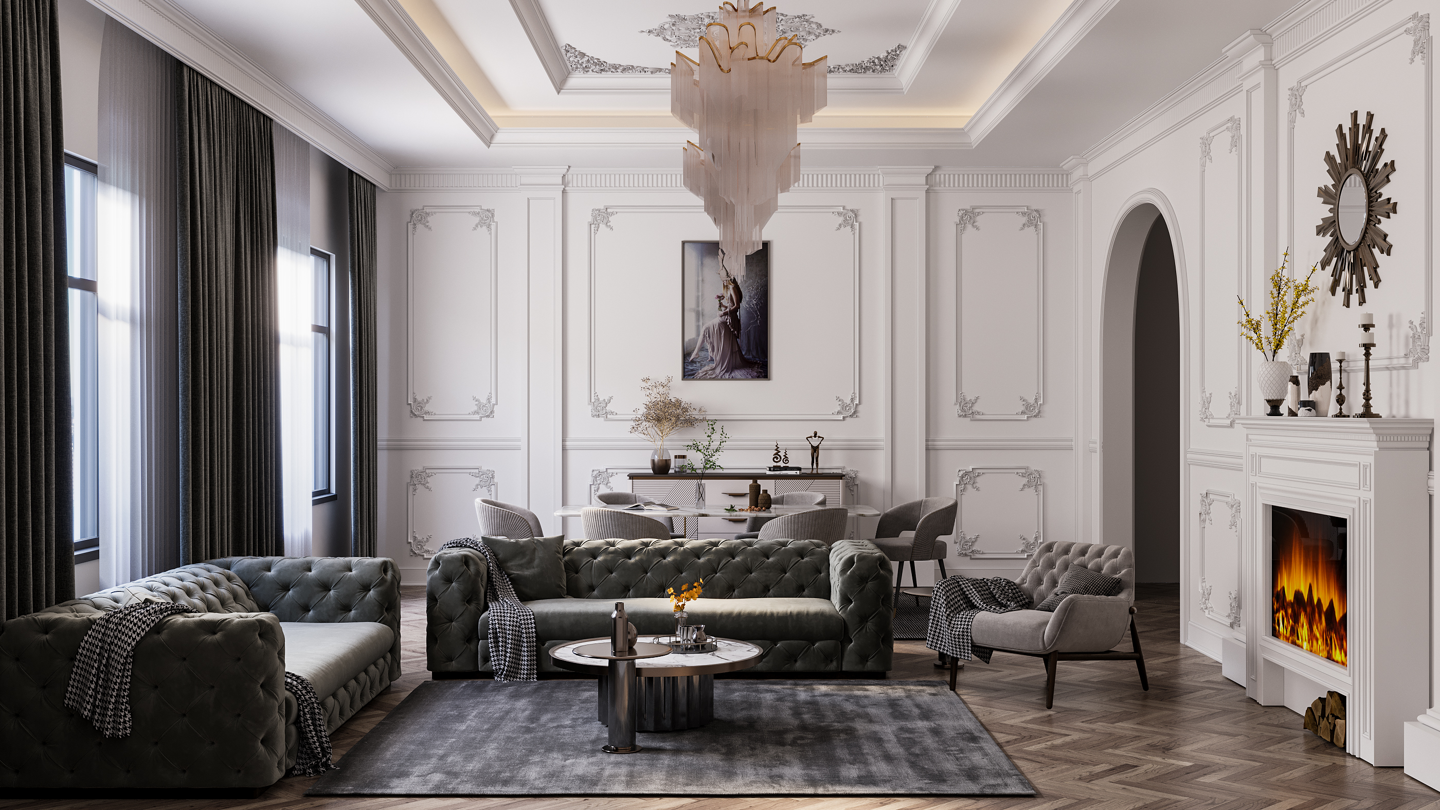 Classic Living Area-2