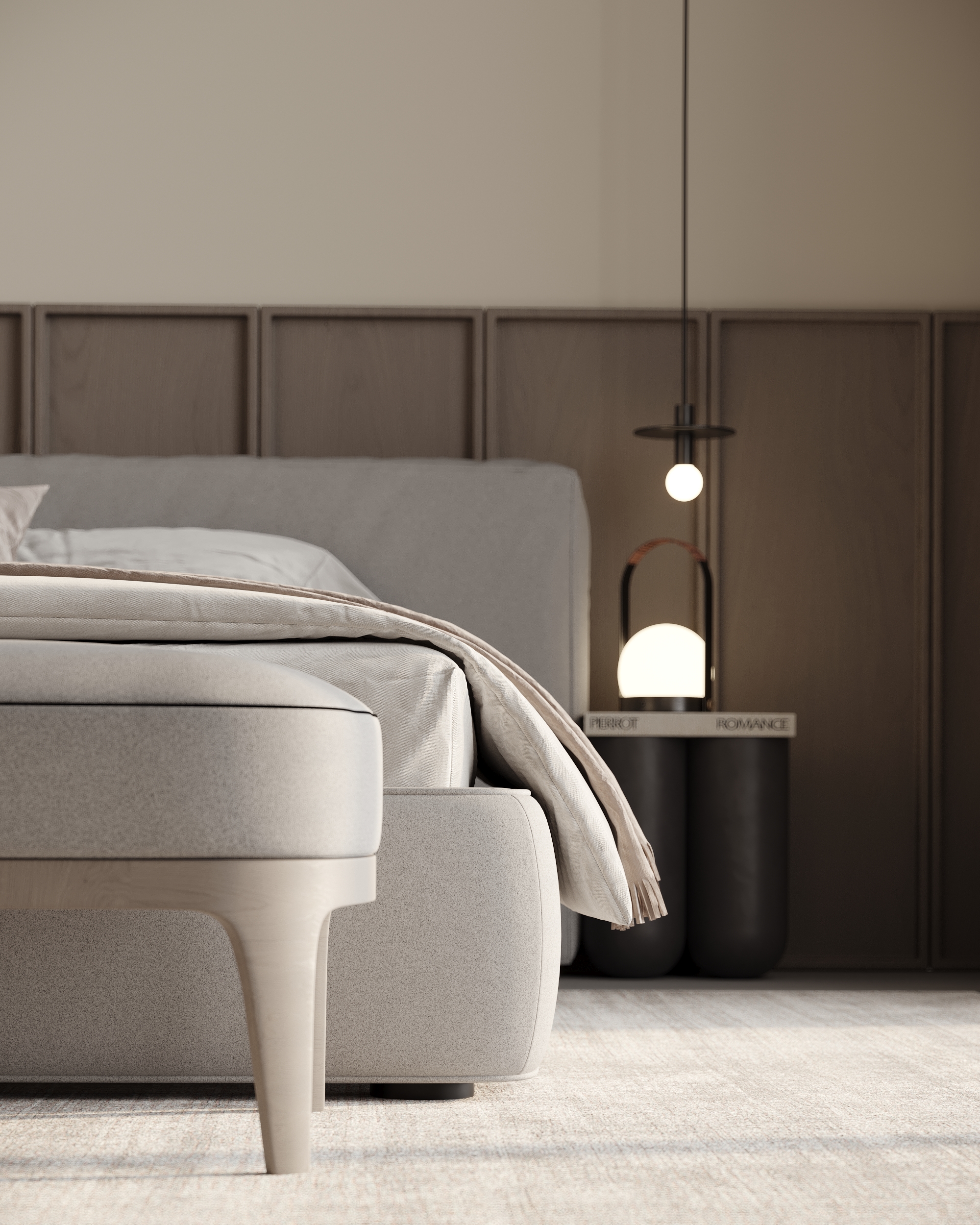 Kraków | Minimalist Bedroom Sanctuary | 12 m2-7