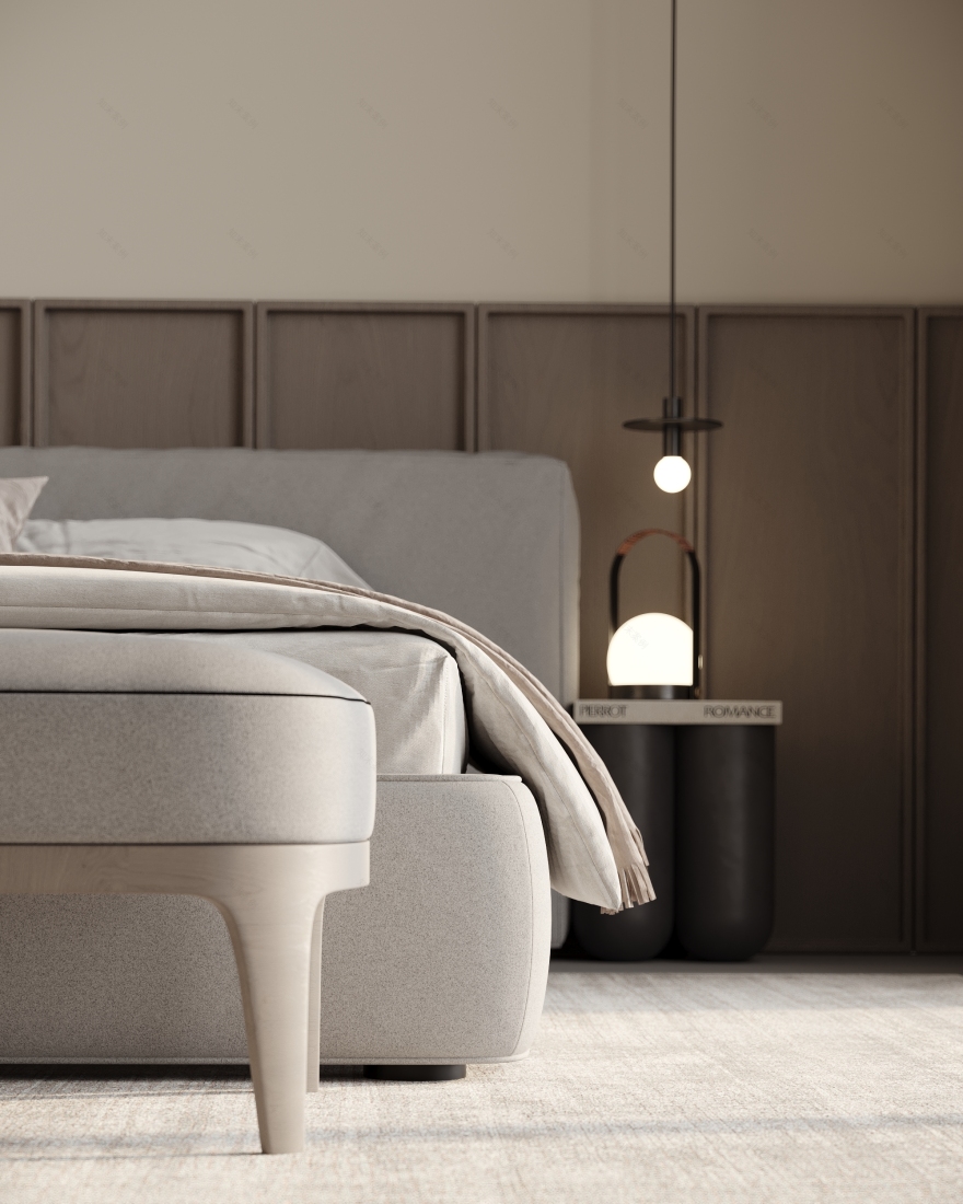 Kraków | Minimalist Bedroom Sanctuary | 12 m2-7