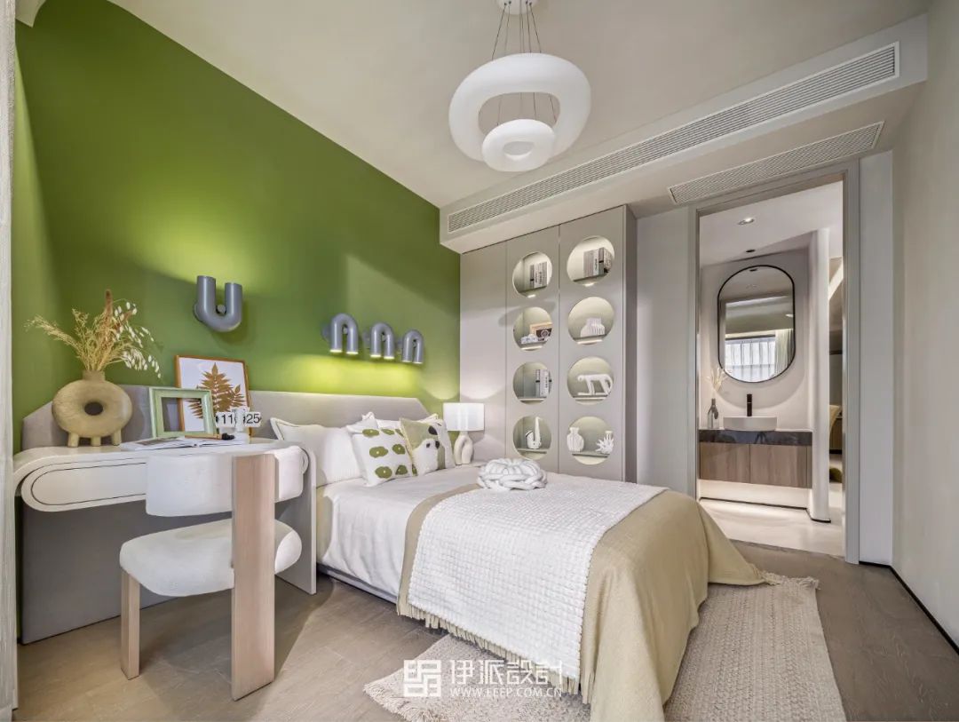 湖上云庭奶油系侘寂风样板间丨中国嘉兴丨深圳市伊派室内设计有限公司-56