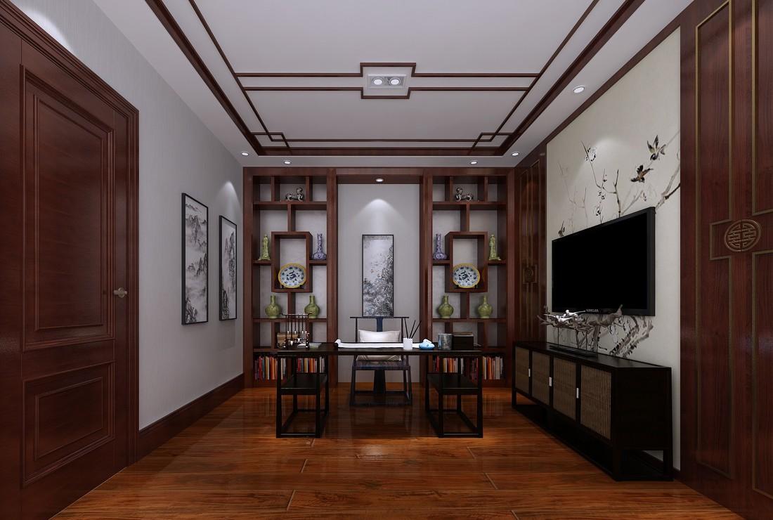 装修公司设计部室内空间设计 · 东方风格-18