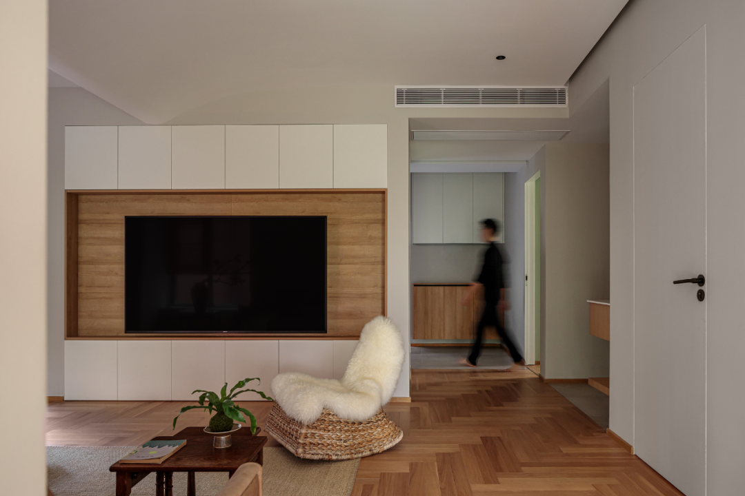 现代简约洄游空间 · 成都自然惬意之家设计丨中国成都丨成都宏福樘设计-24