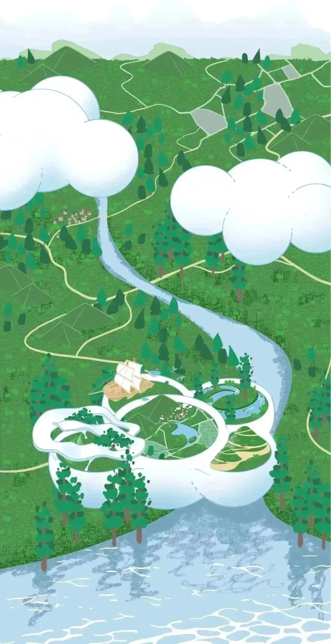 森林里的云朵 | 成都万华·麓湖云朵幼儿园-2