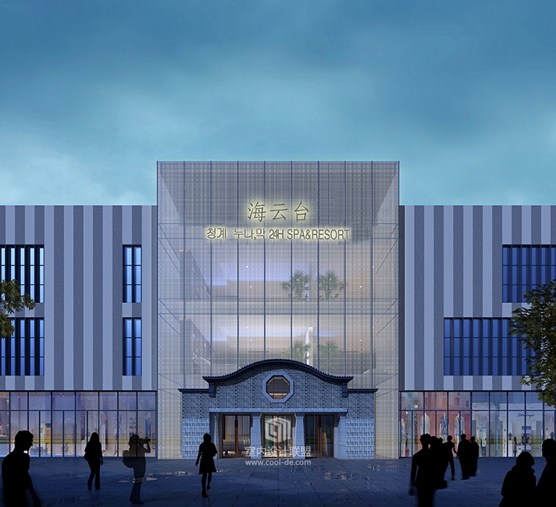 【朗昇国际商业设计】浙江盐城·海云台韩式汗蒸休闲会馆-16