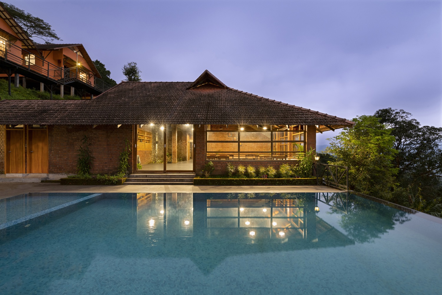 悬浮绿洲 · 印度 Idukki 山区豪华生态度假村丨Srijit Srinivas ARCHITECTS-34