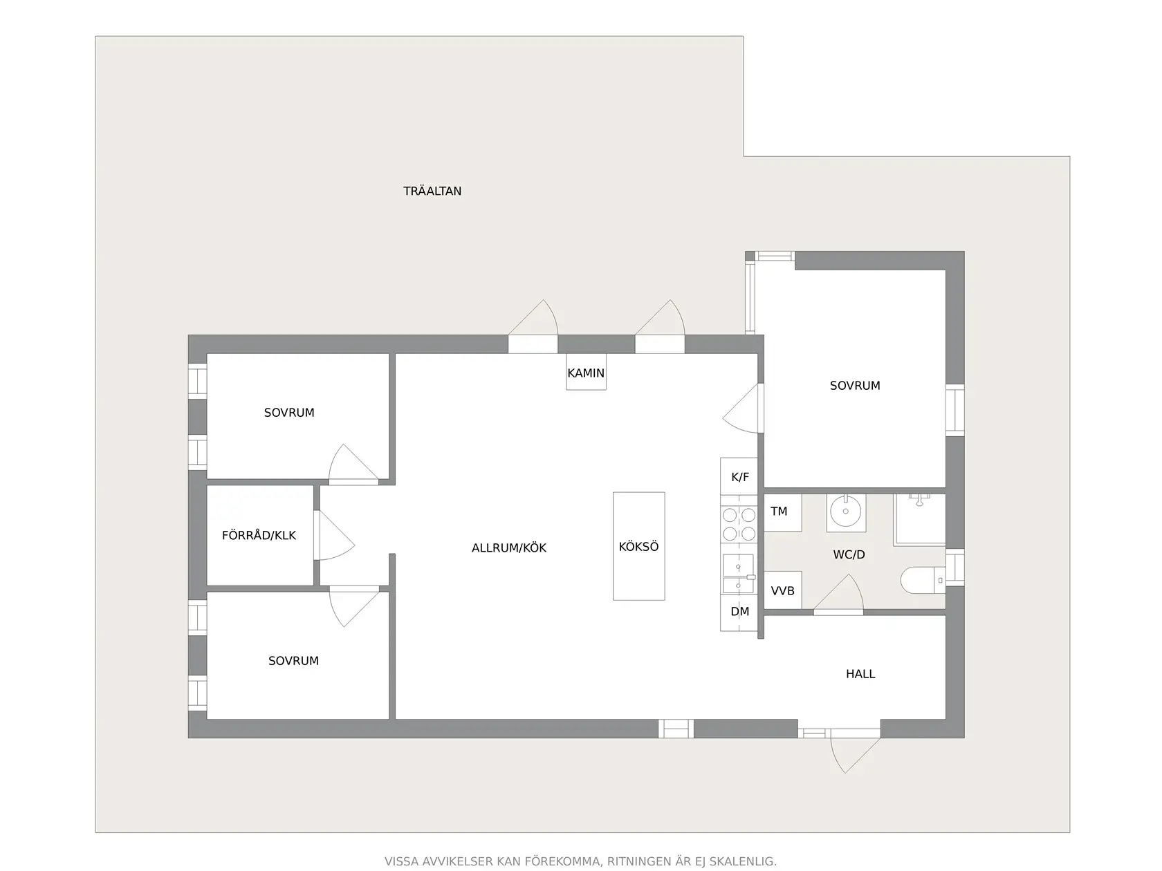 北欧简约风木质海滨别墅-20