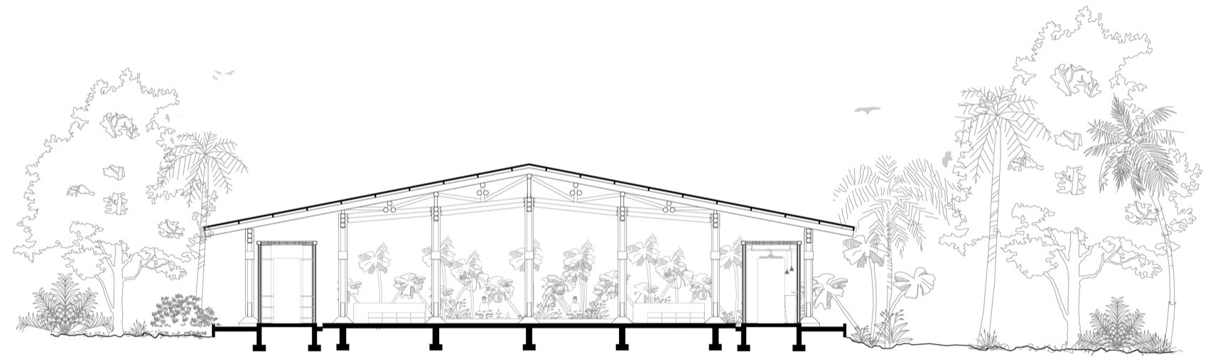 Aguas Claras酒店餐厅和瑜伽馆丨哥斯达黎加丨Studio Saxe-105