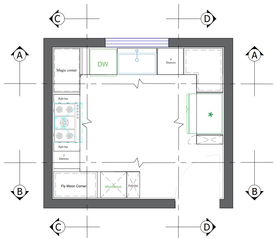 Modern Kitchen in KSA-18