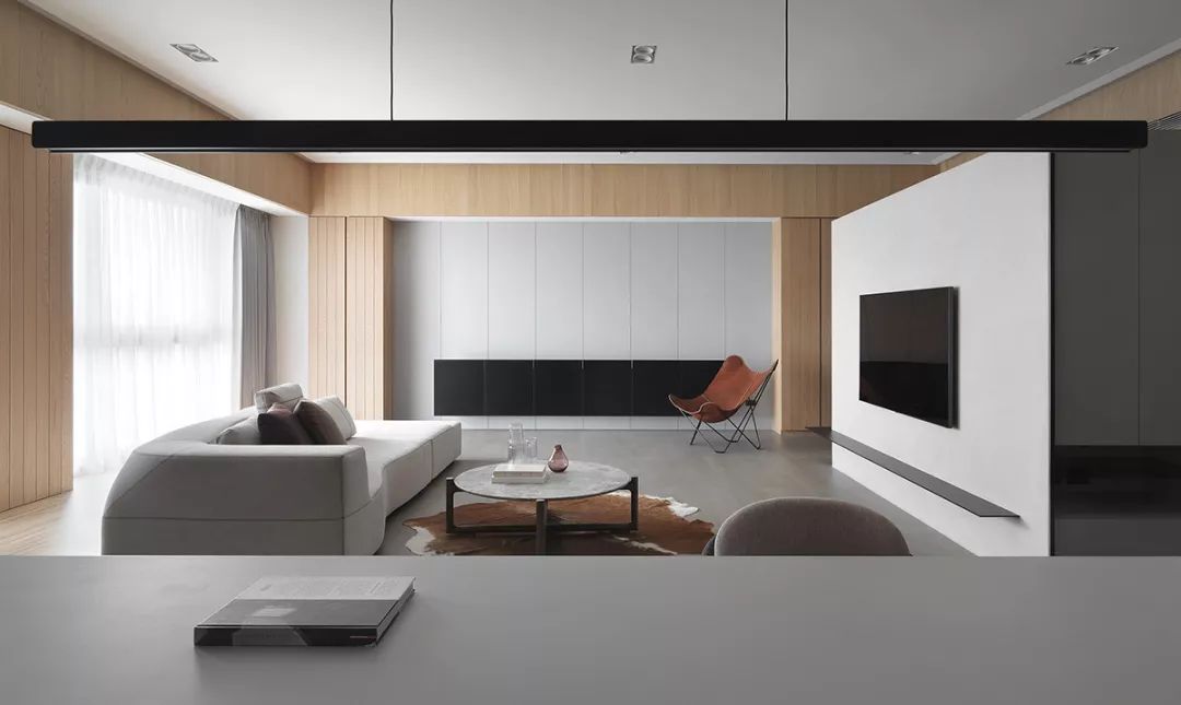 140㎡现代简约宅,明亮宽敞空间设计-21