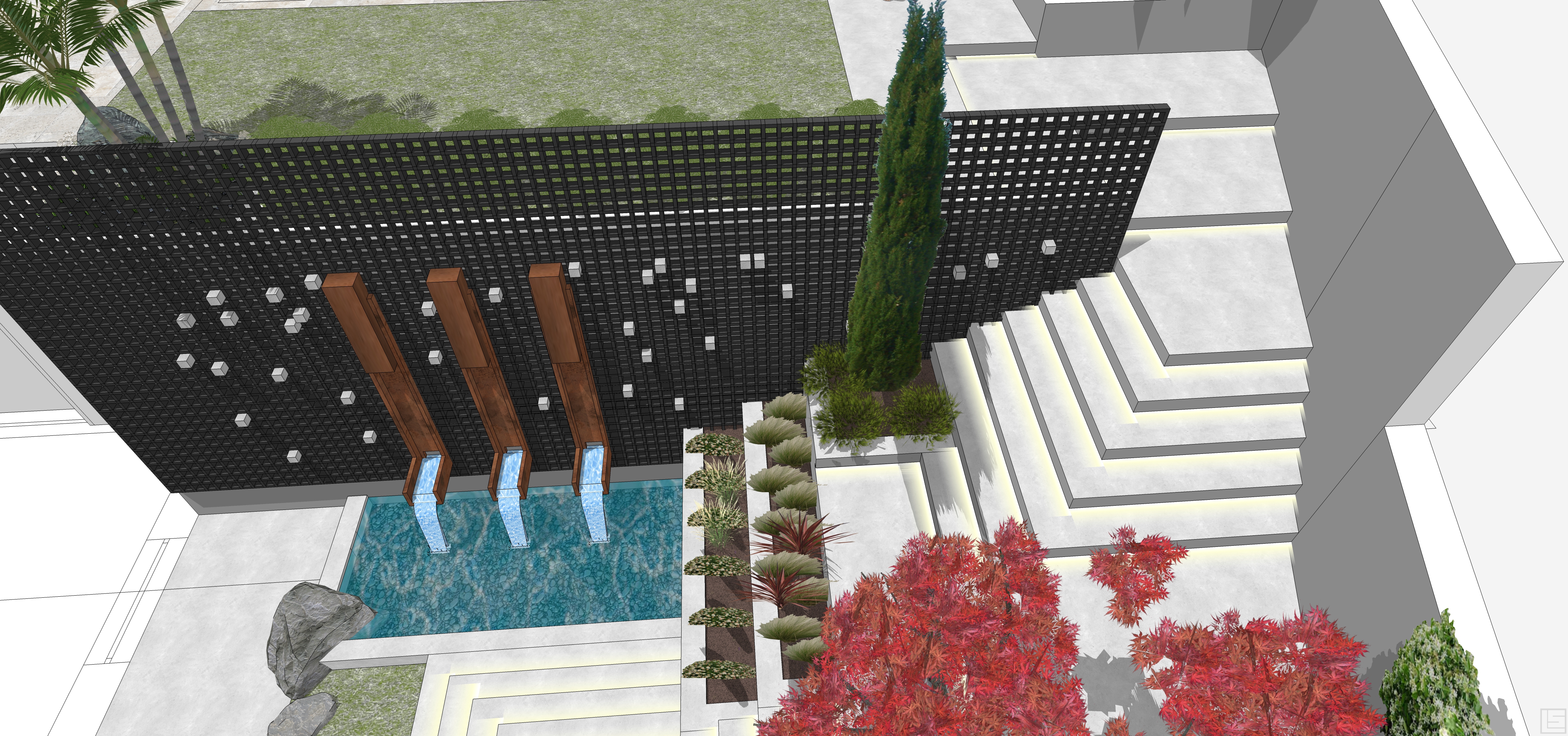 Kefalari 住宅景观设计丨希腊雅典-19