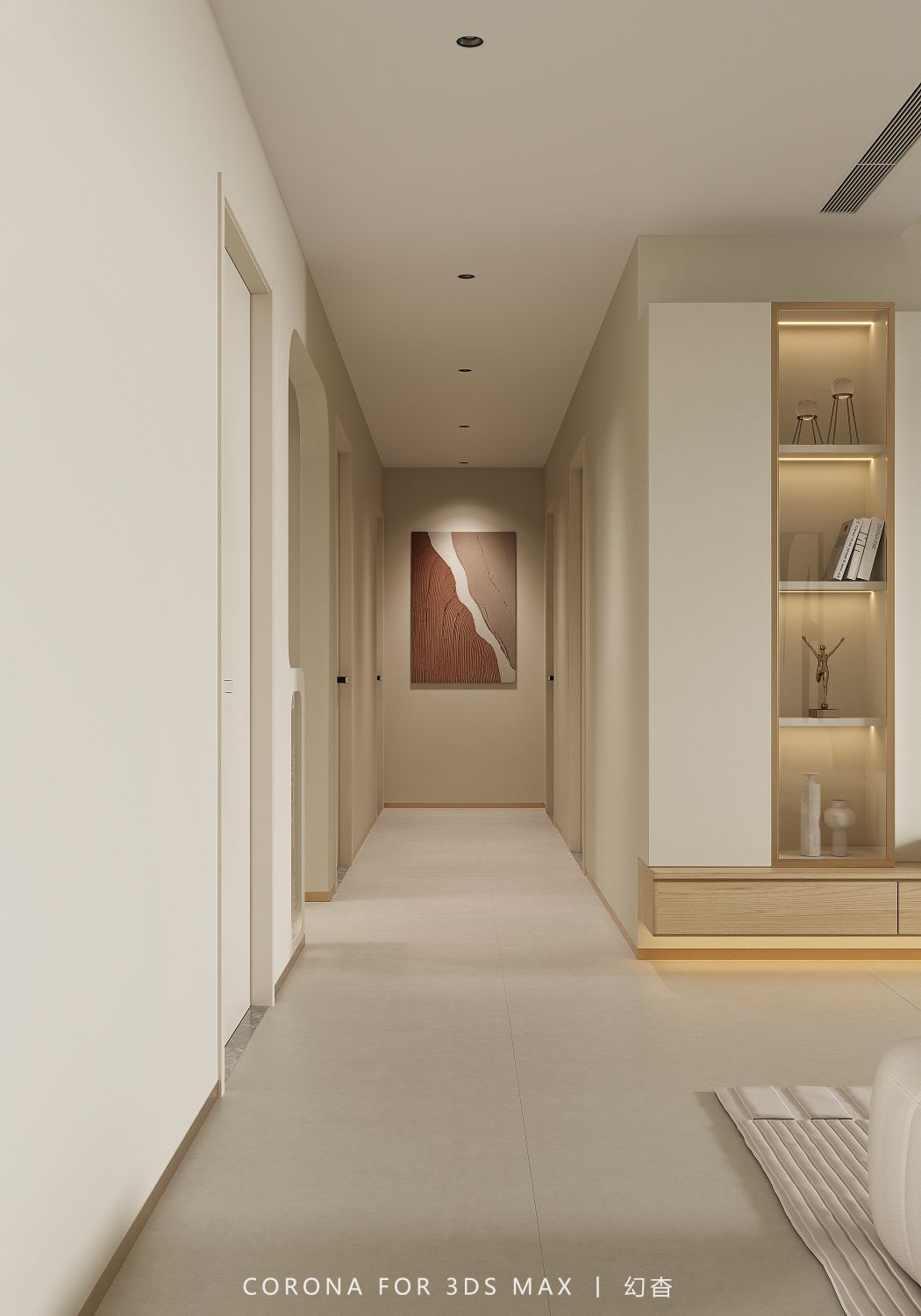 现代奶油原木-7