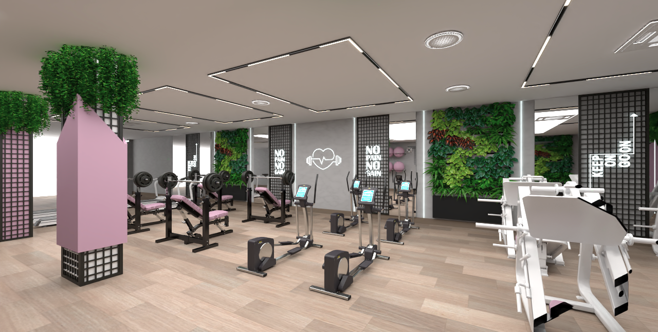 Women's Gym With "ECOTECHNOLOGY SYSTEM"-13